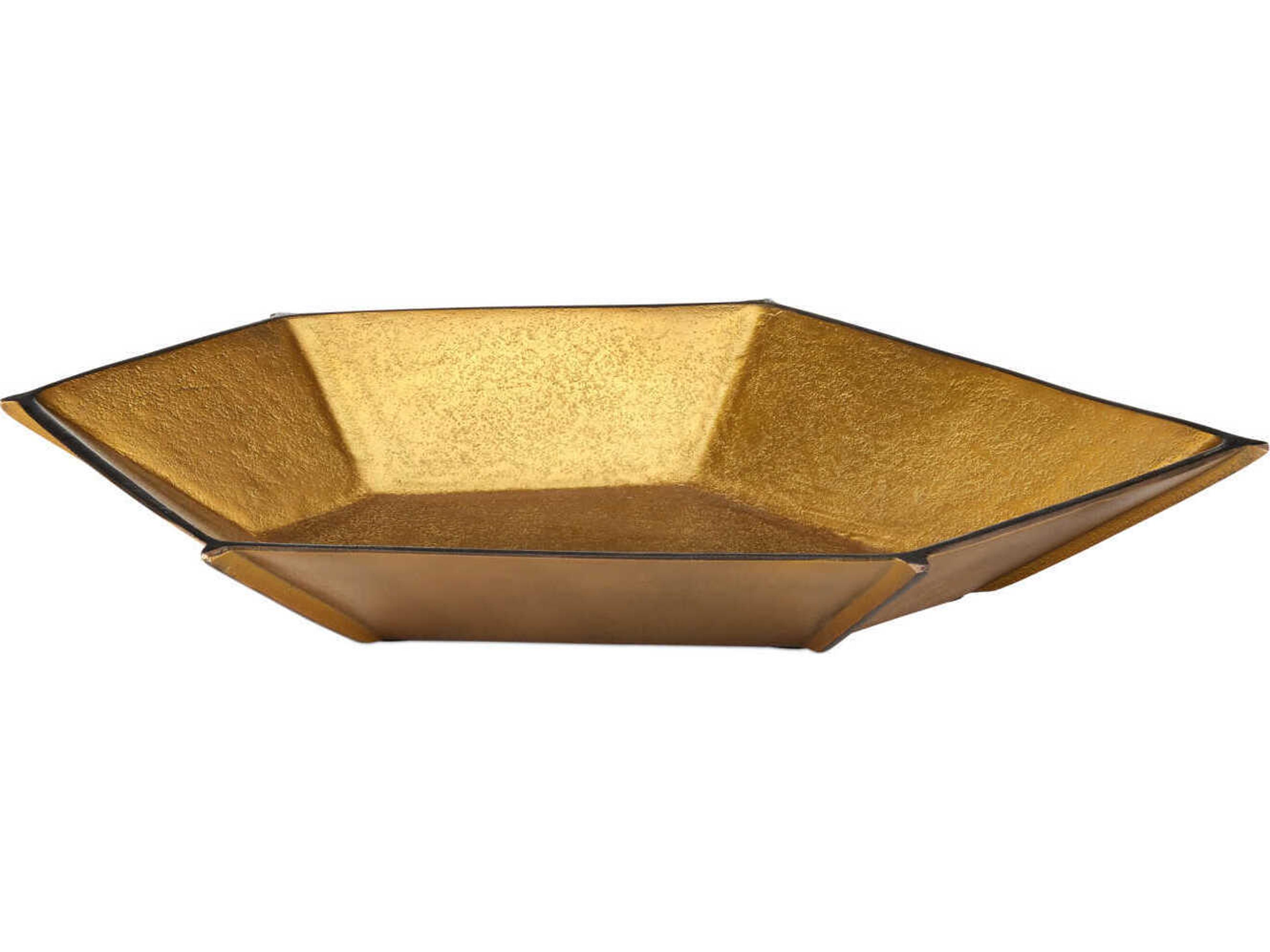 Currey & Company Merola Antique Brass Bowl