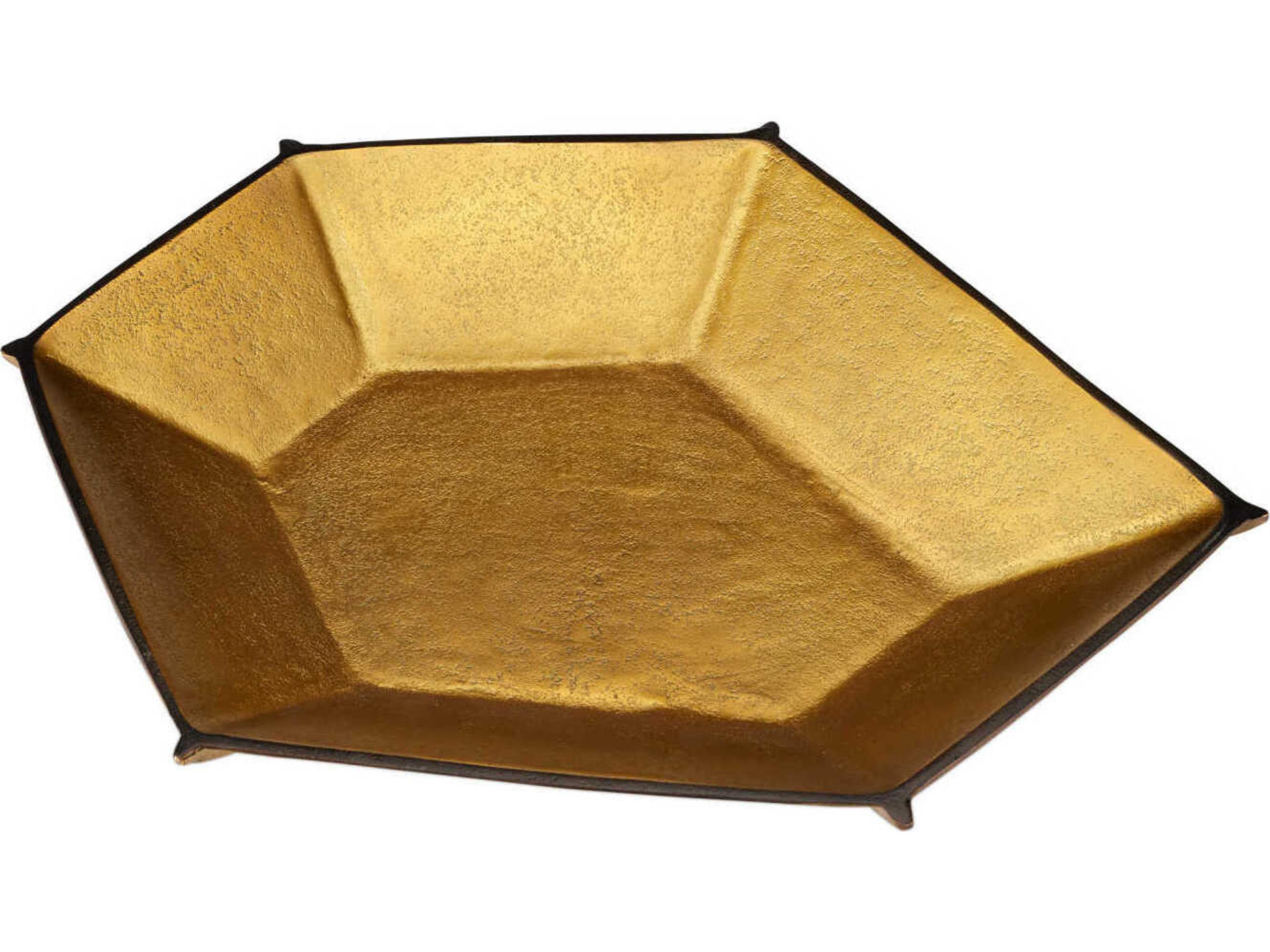 Currey & Company Merola Antique Brass Bowl