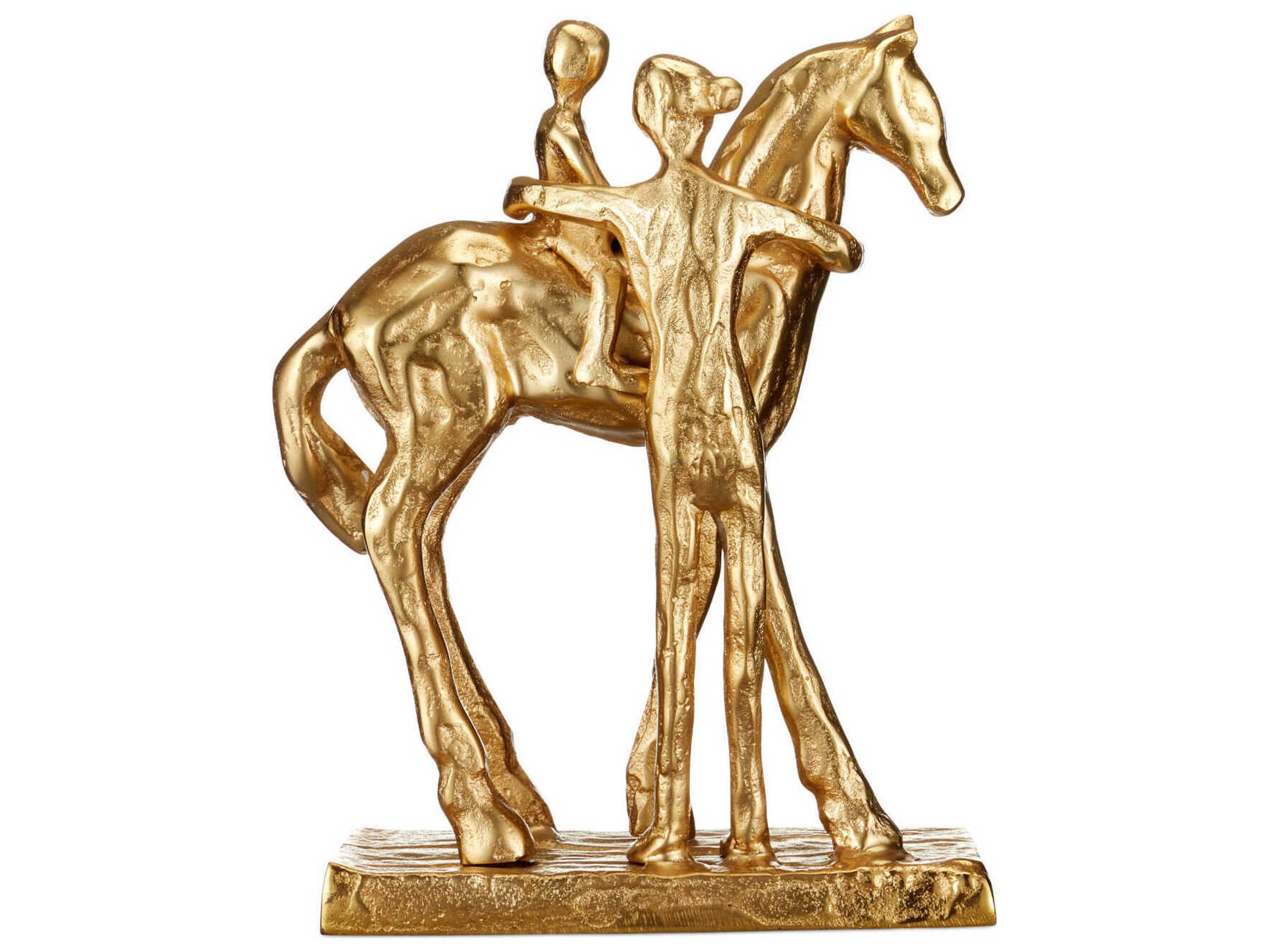 Currey & Company Dujardin Equestrian Sculpture