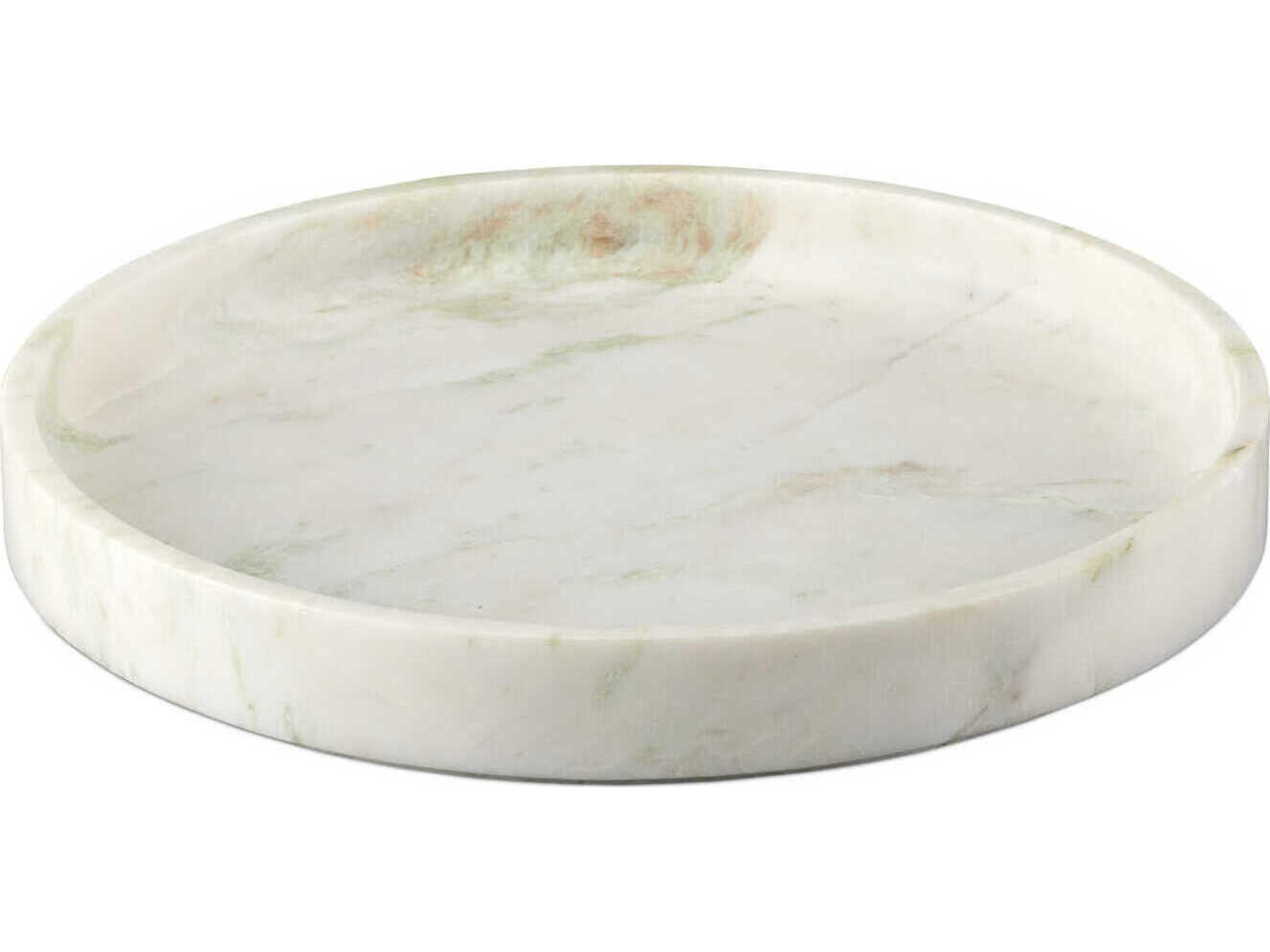 Currey & Company Bilbao Onyx Round Tray