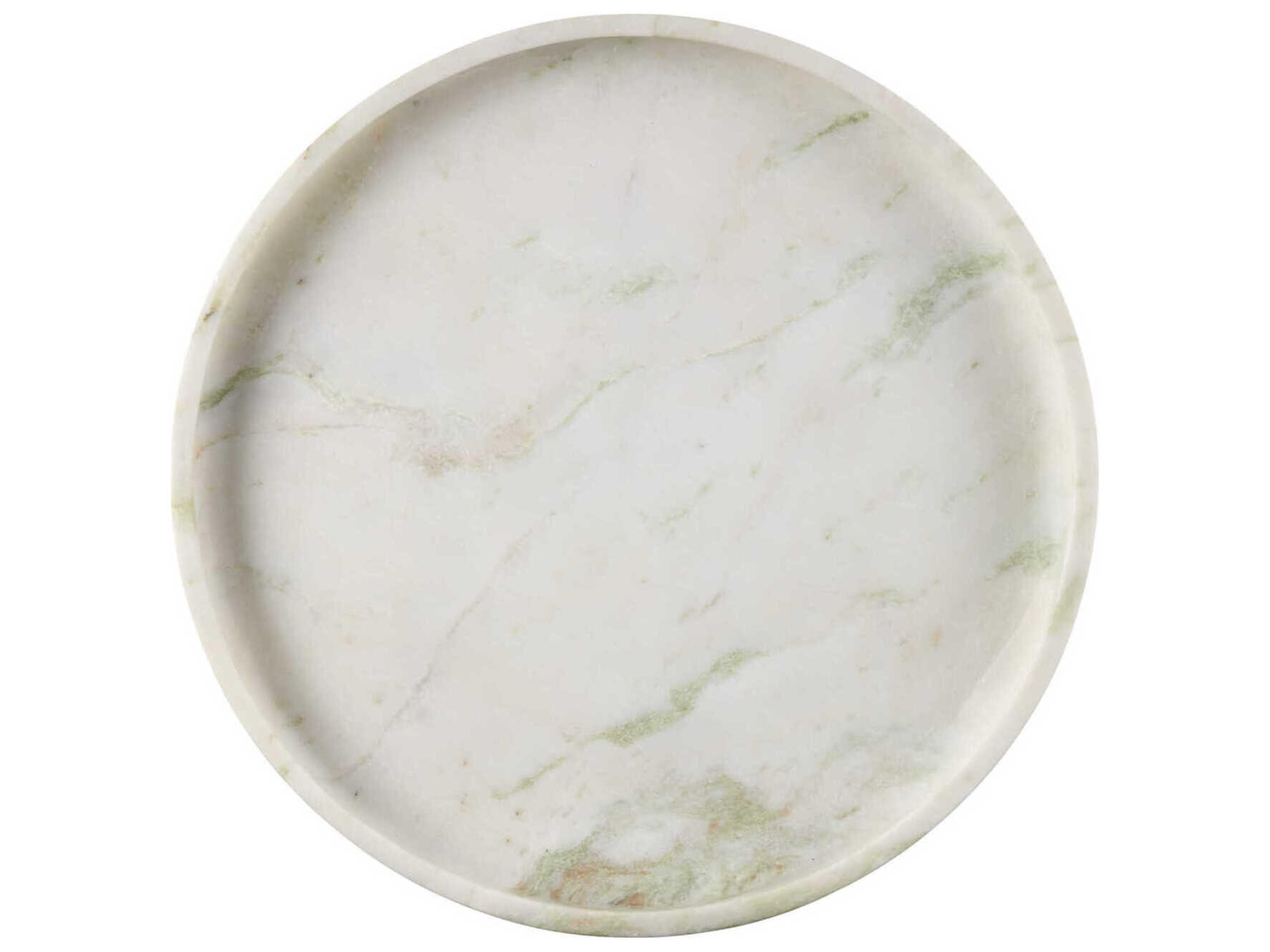 Currey & Company Bilbao Onyx Round Tray