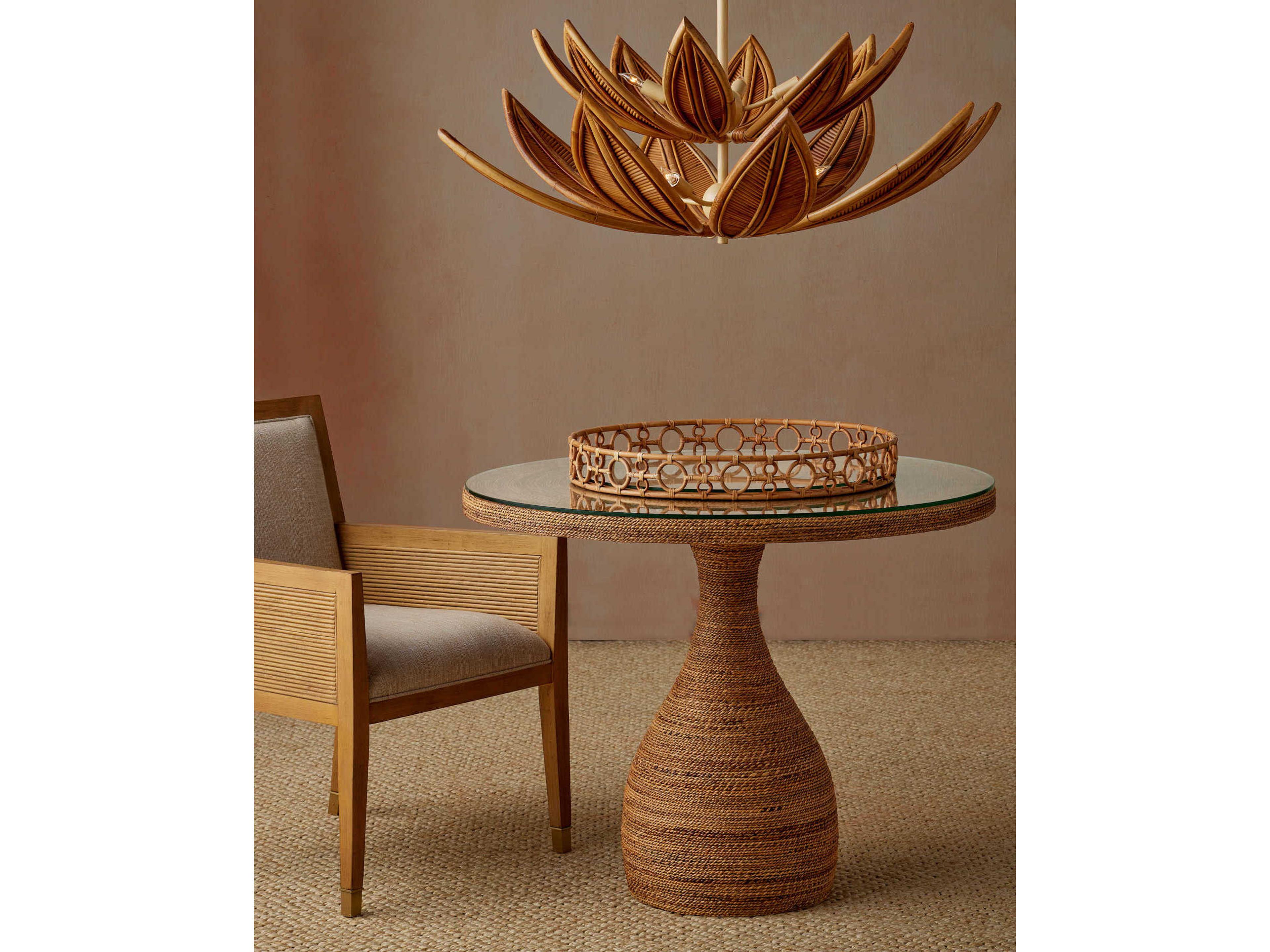 Currey & Company Tegal Decorative Serving Tray