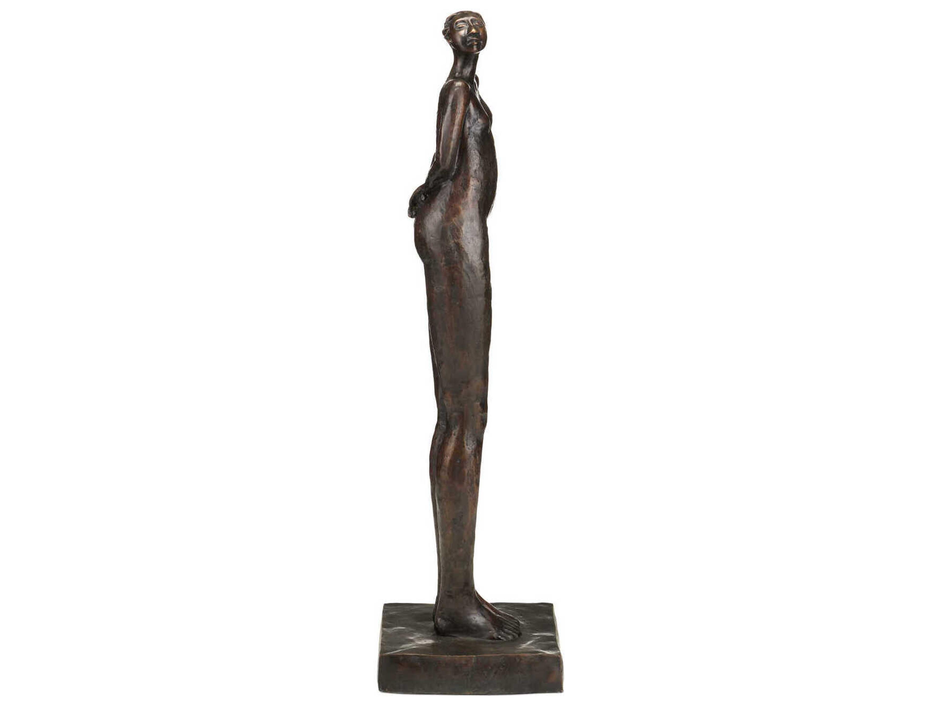 Currey & Company The Tall Empress Bronze Sculpture