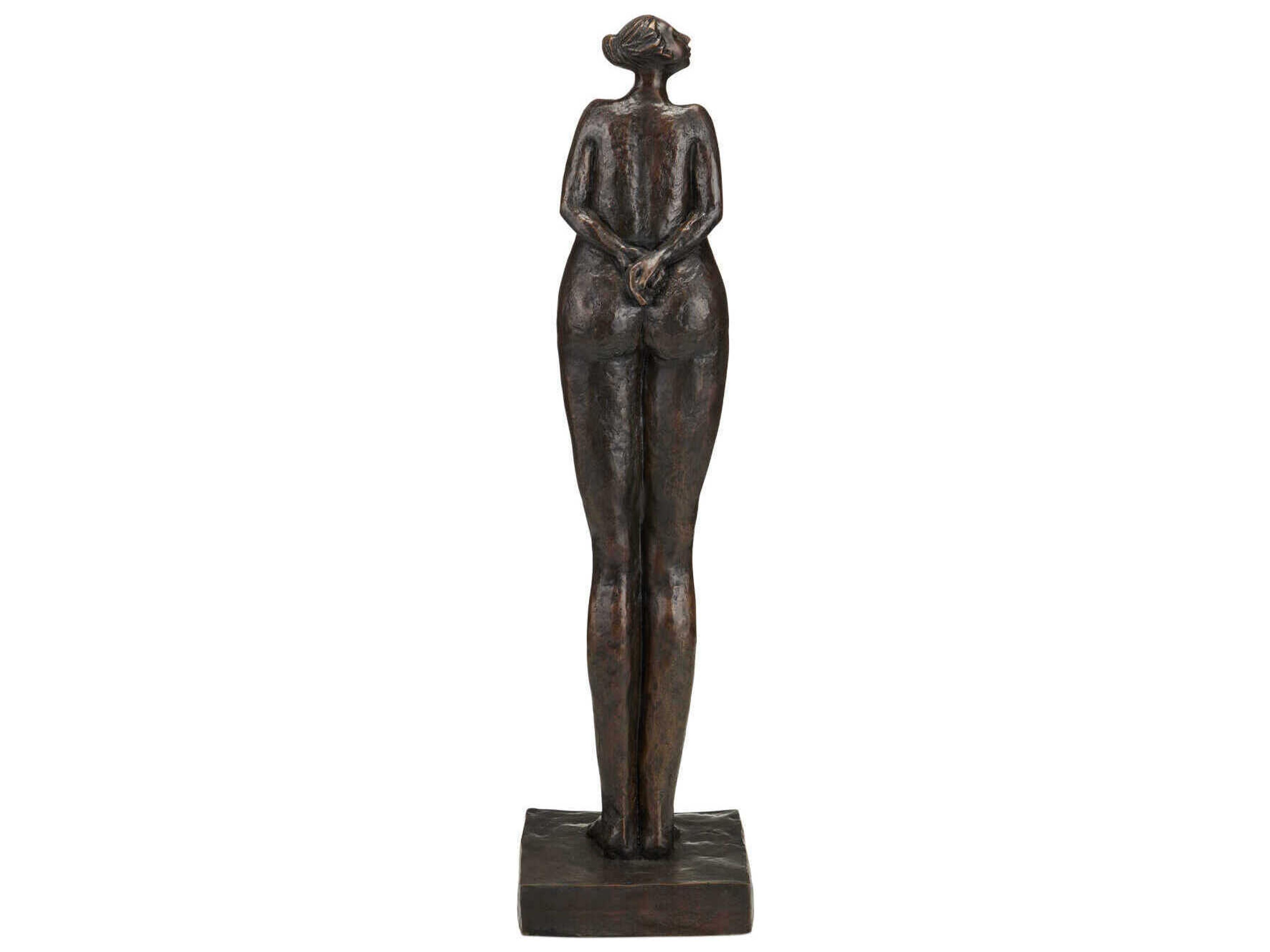 Currey & Company The Tall Empress Bronze Sculpture