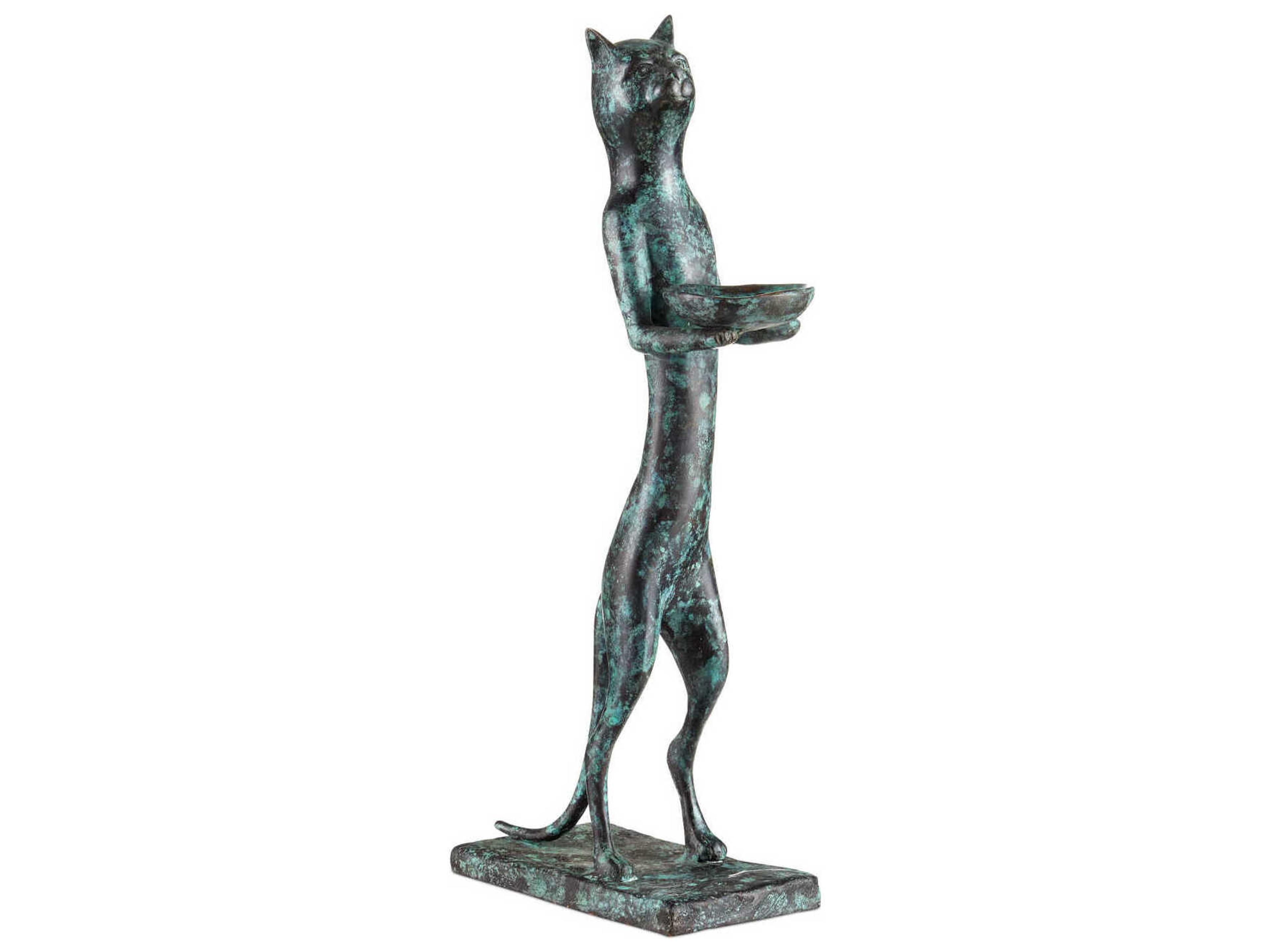Bastet Cat Bronze Sculpture