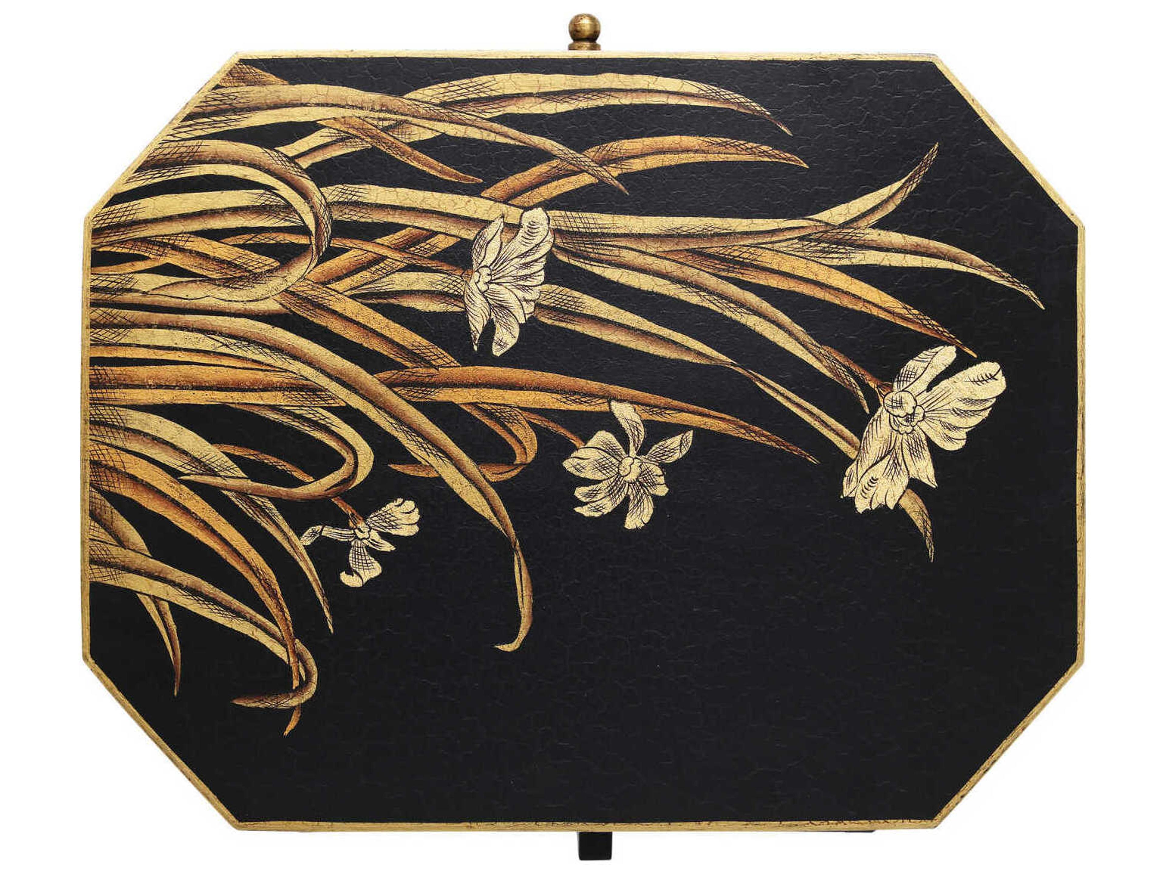 Currey & Company Glasshouse Tole Box