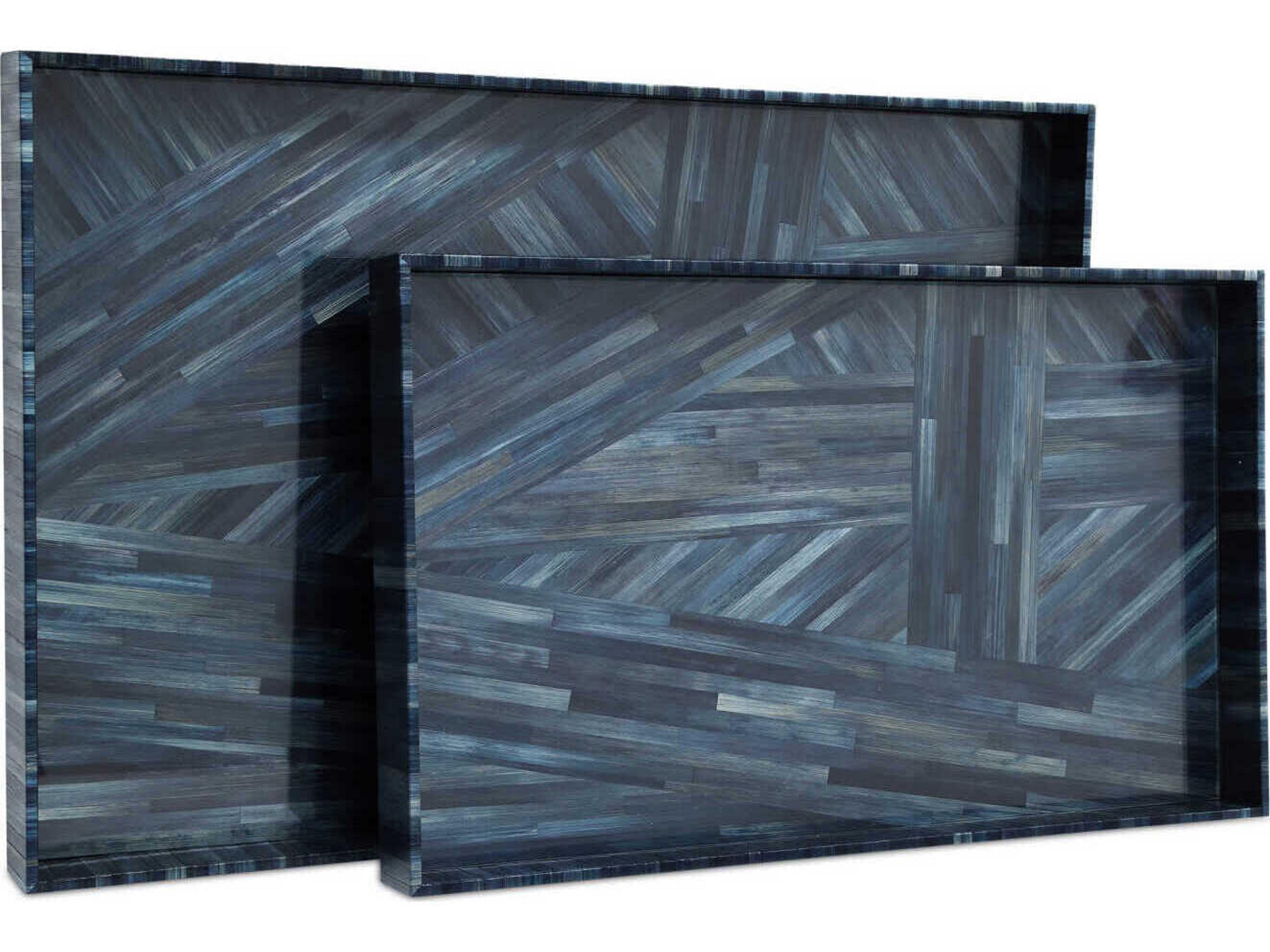 Winter Harvest Tray Set of 2