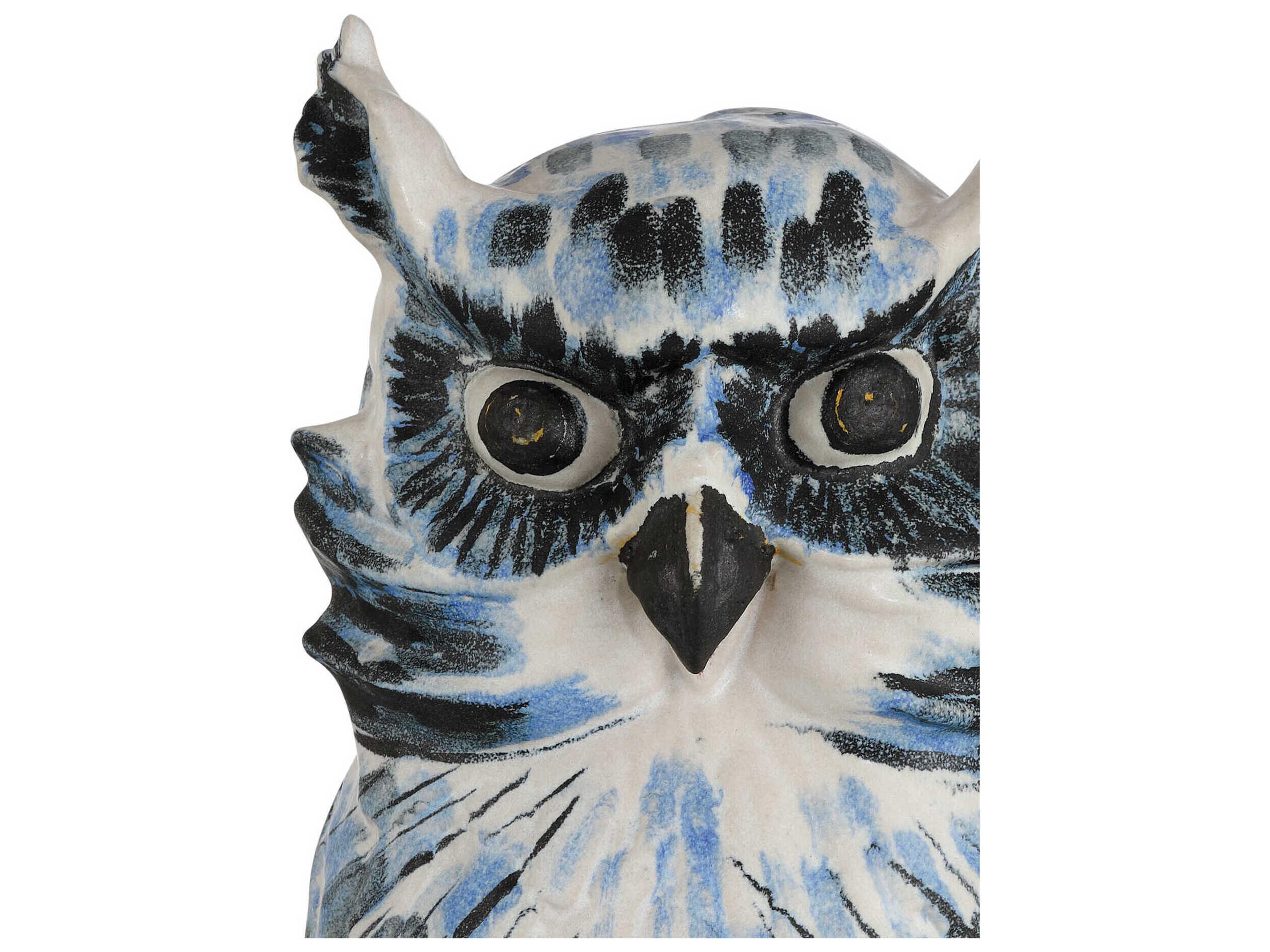 Currey & Company Mina the Owl Sculpture
