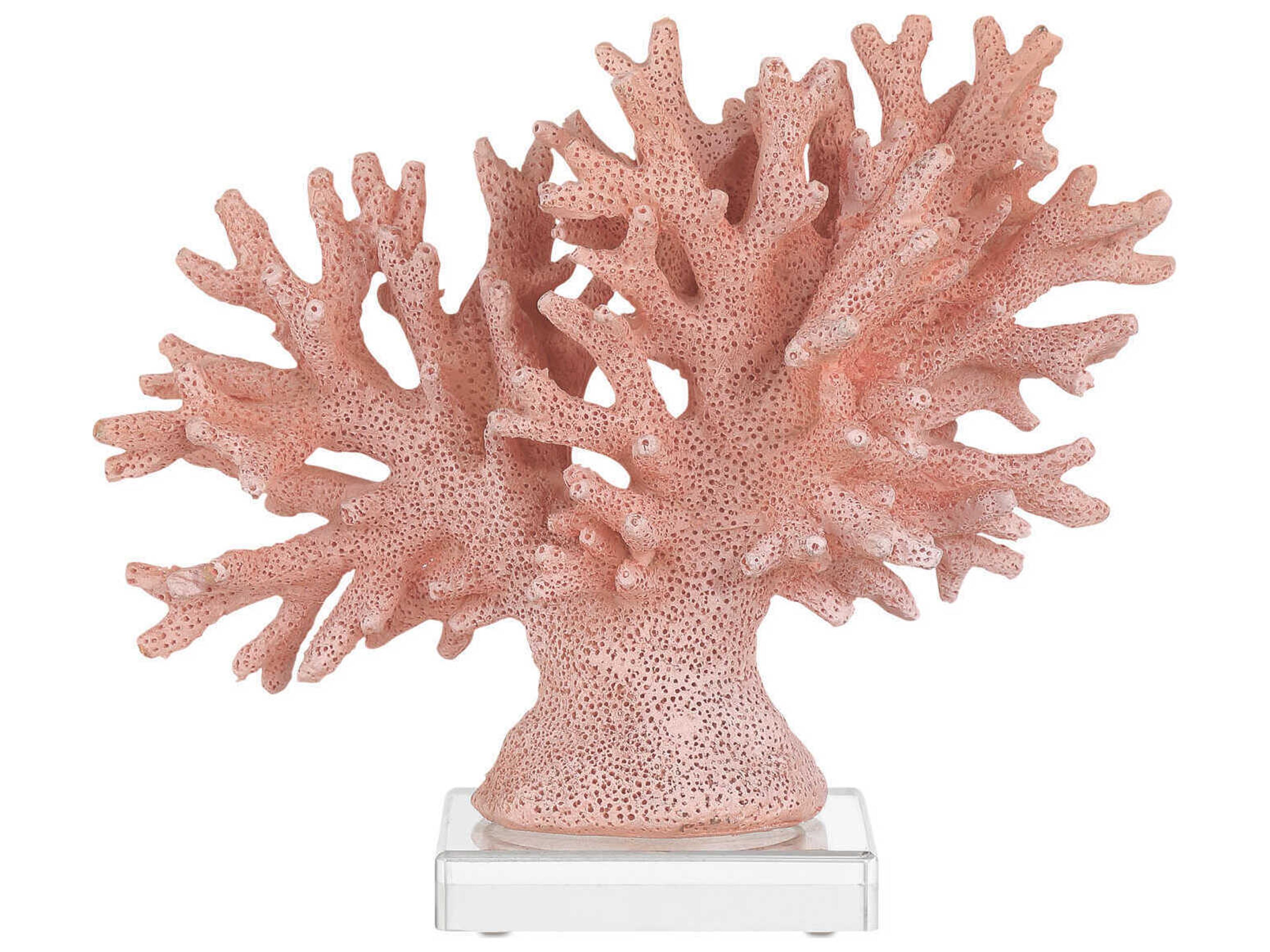 Currey & Company Fire Coral Set of 2