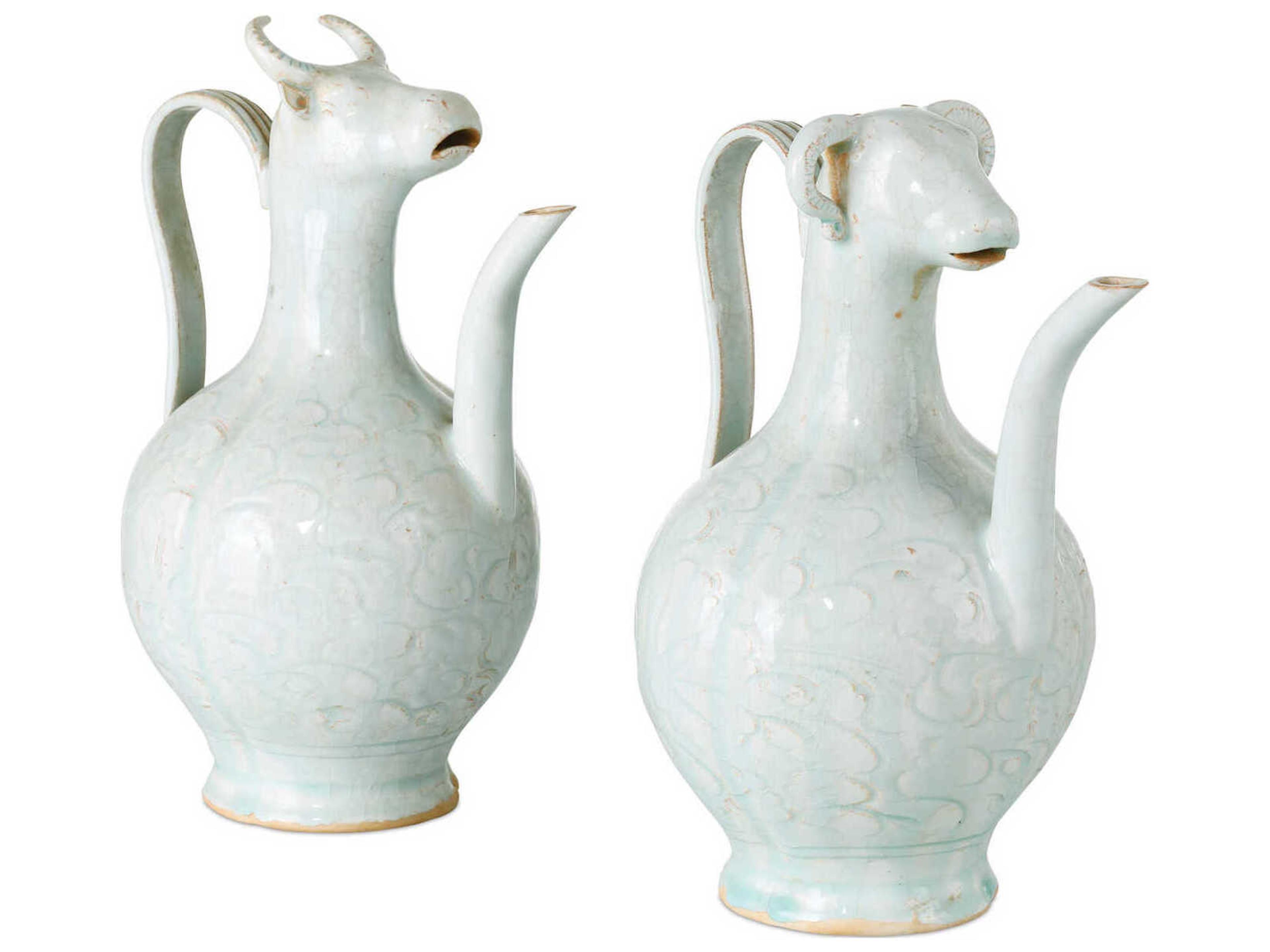 Currey & Company Ritual Celadon Hunting Bottle