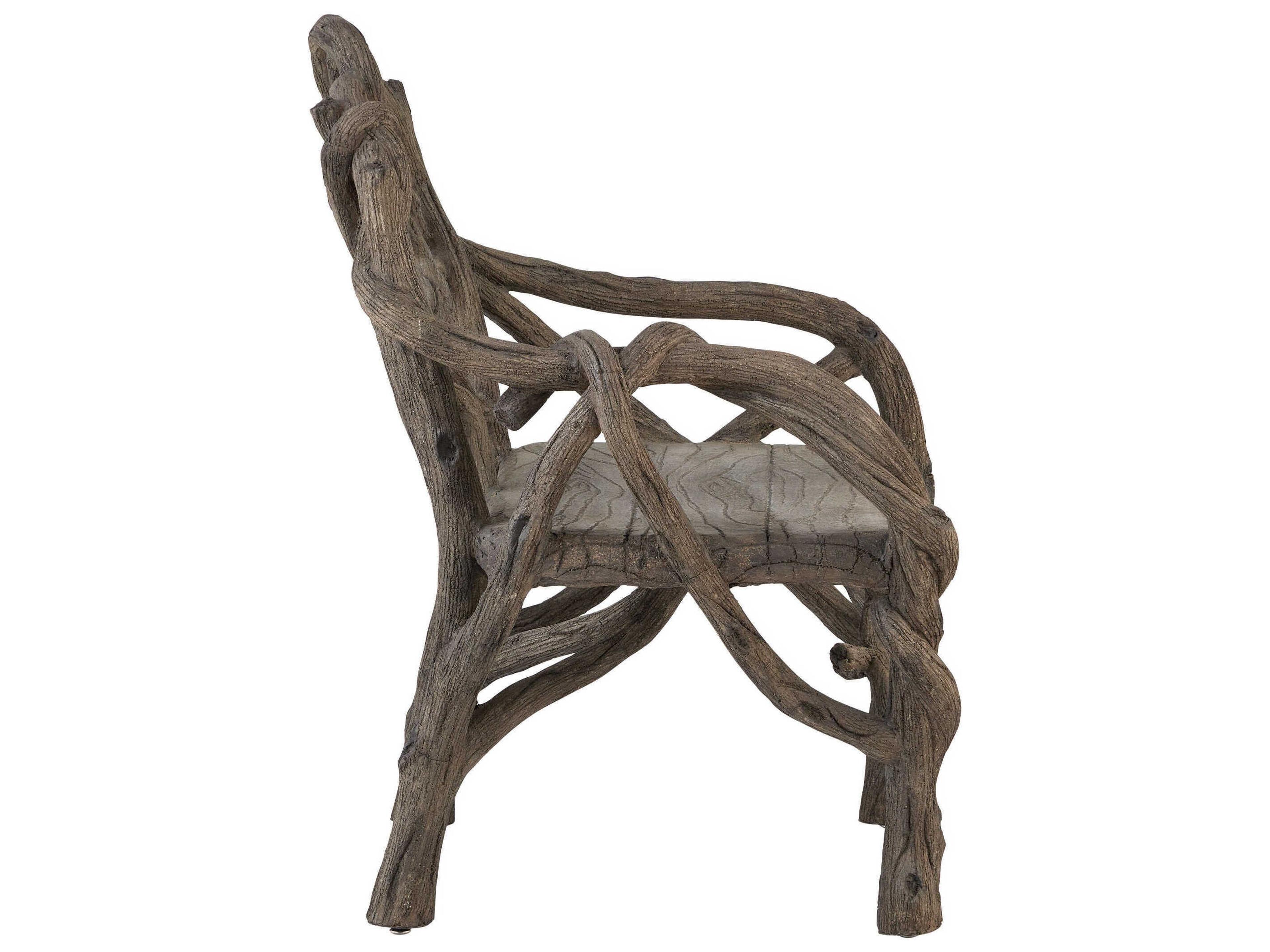 Currey & Company Dunmore Brown Accent Chair