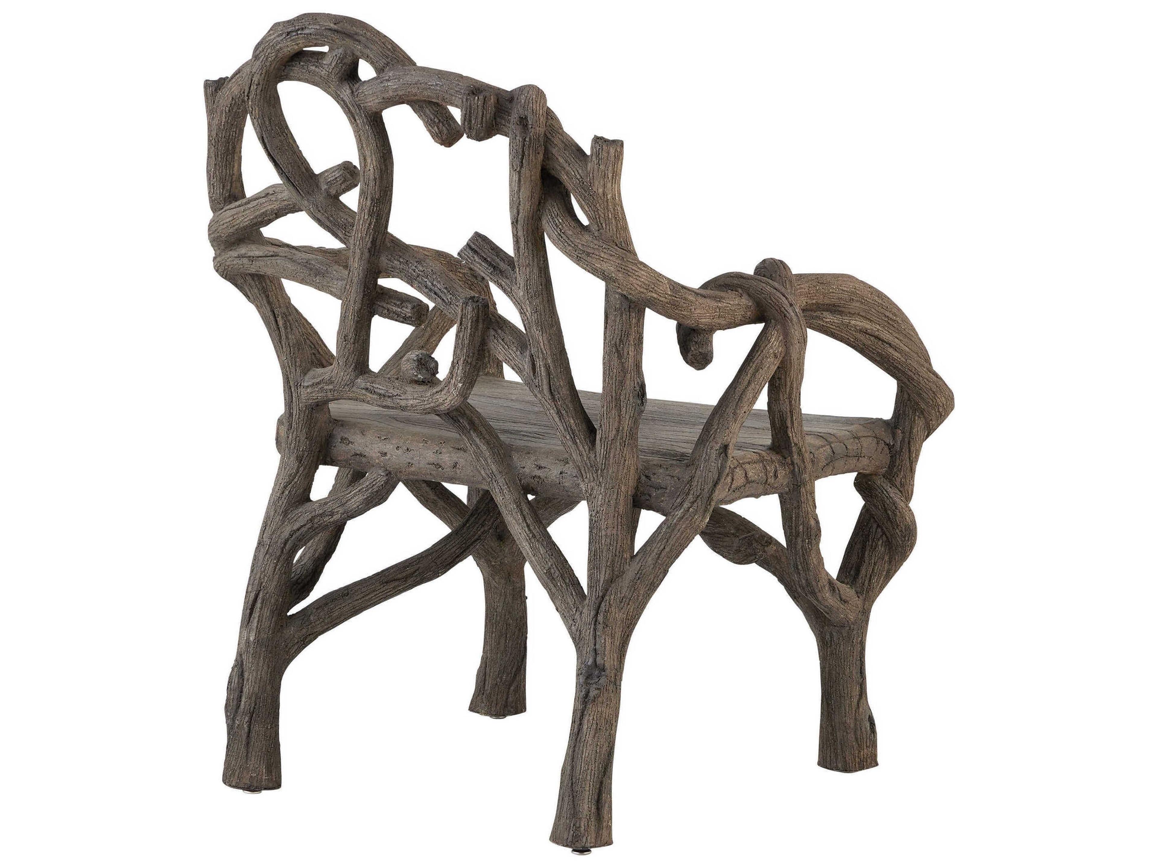 Currey & Company Dunmore Brown Accent Chair