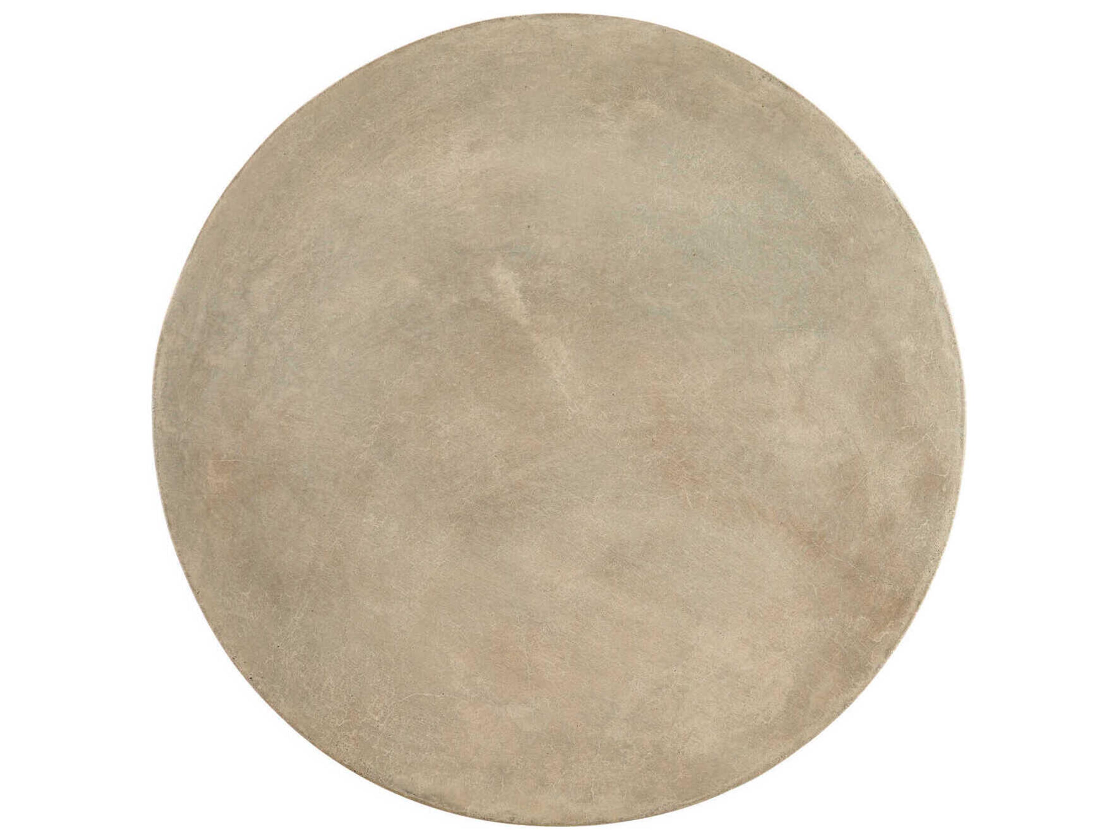 Currey & Company Mangal Round Concrete Portland End Table