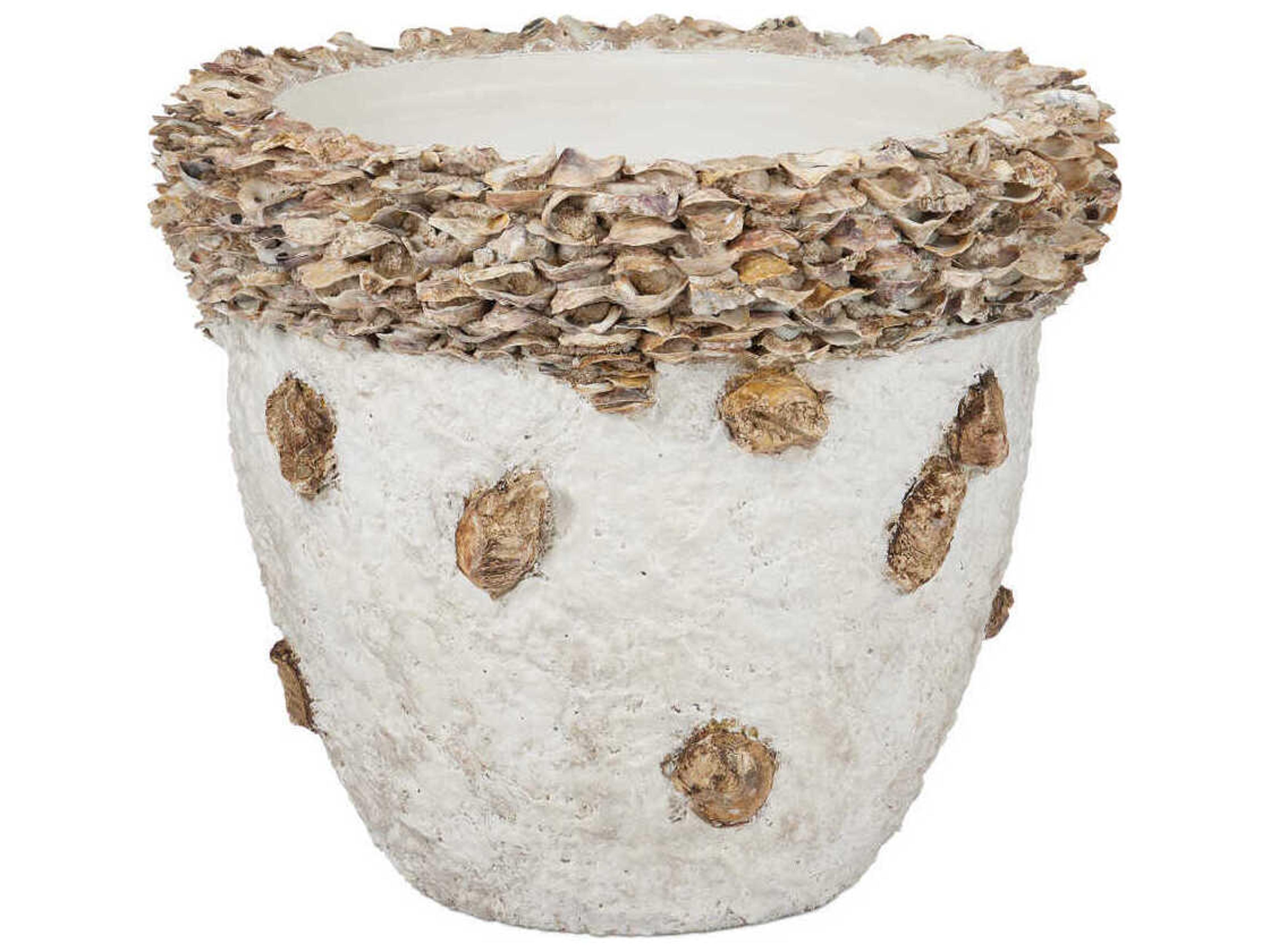 Oyster Shell Portland Planter