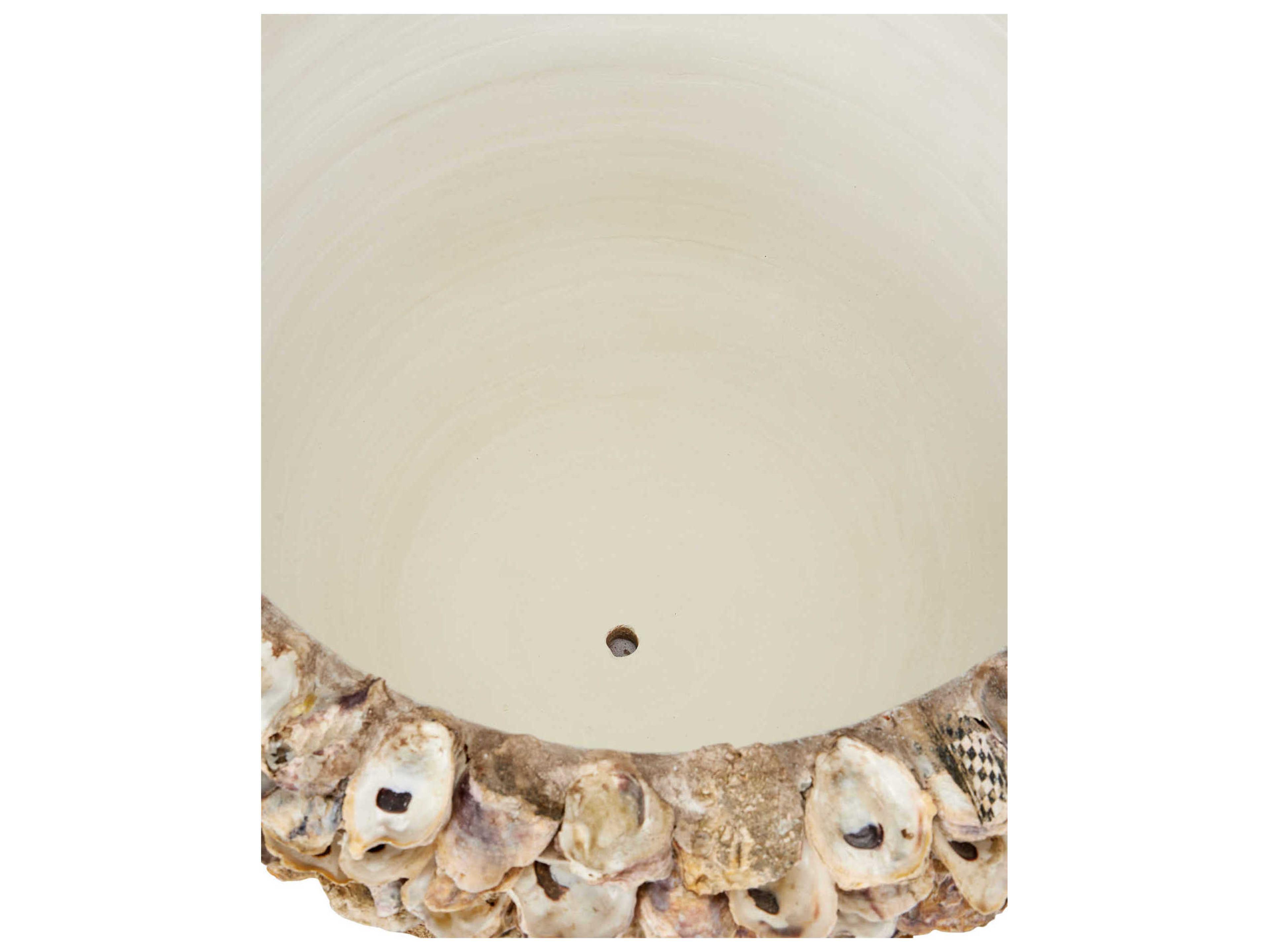 Currey & Company Oyster Shell Portland Planter