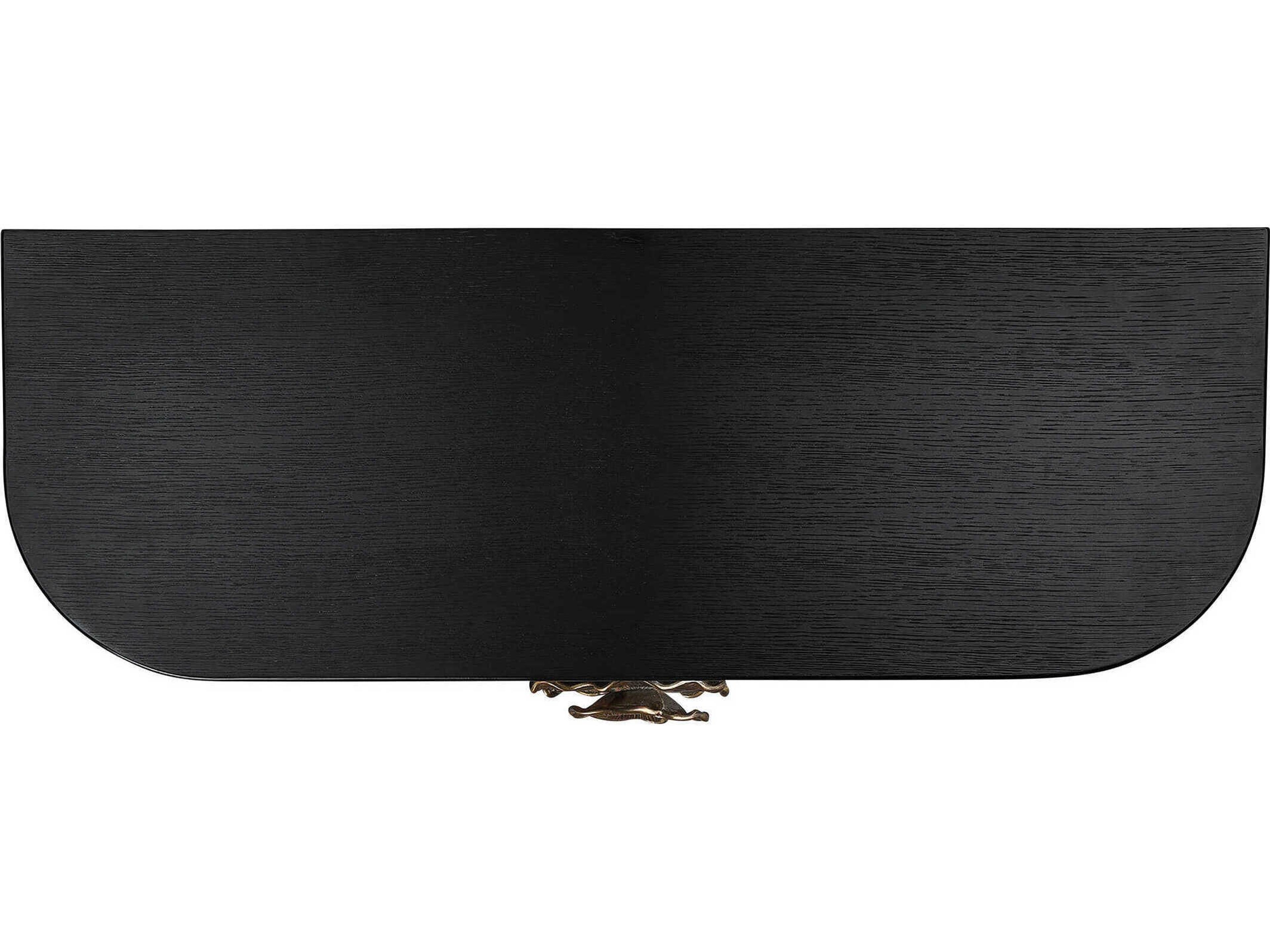 Currey & Company Briallen Demilune Accent Cabinet