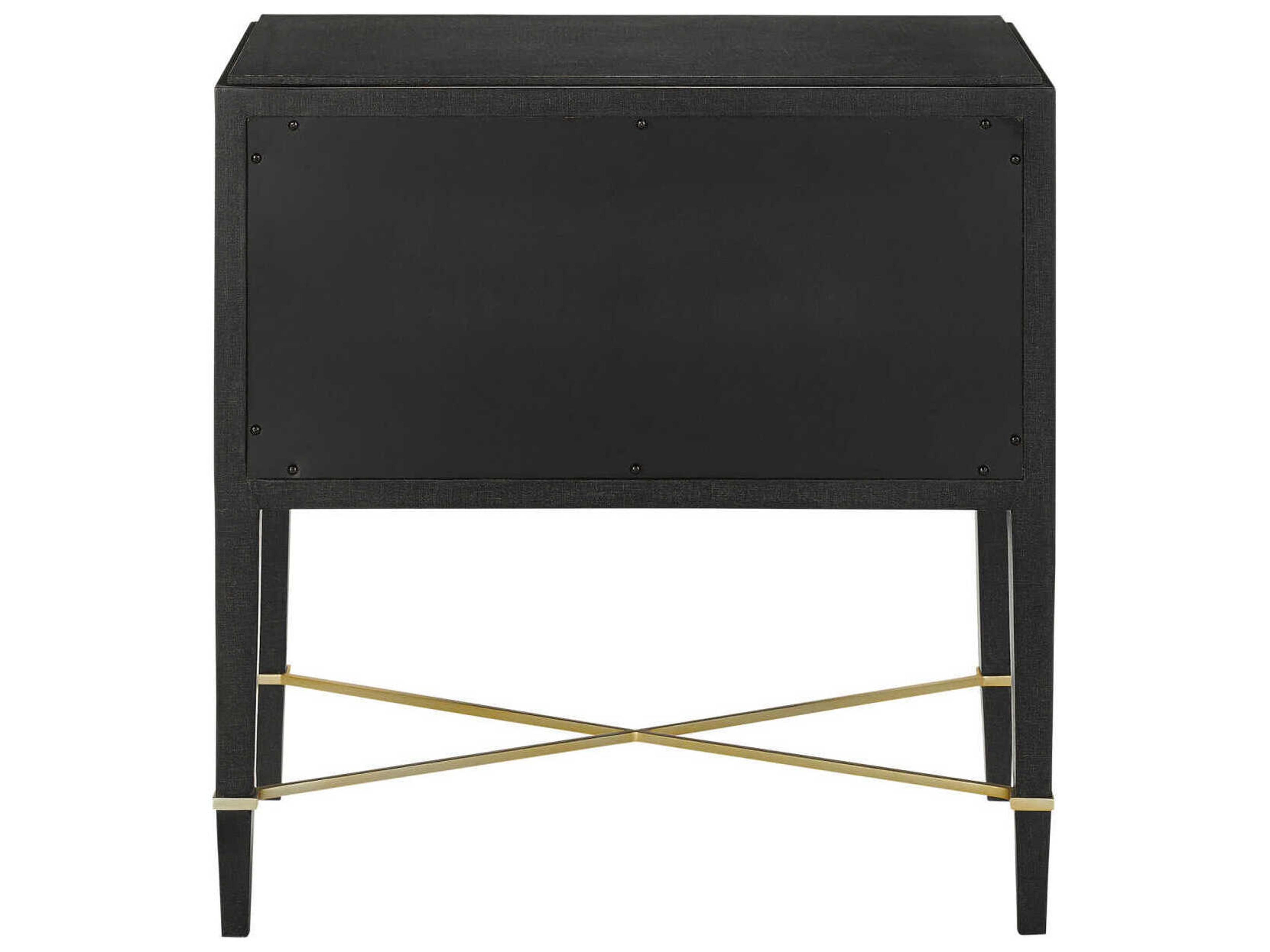 Currey & Company Verona 2-Drawers Nightstand