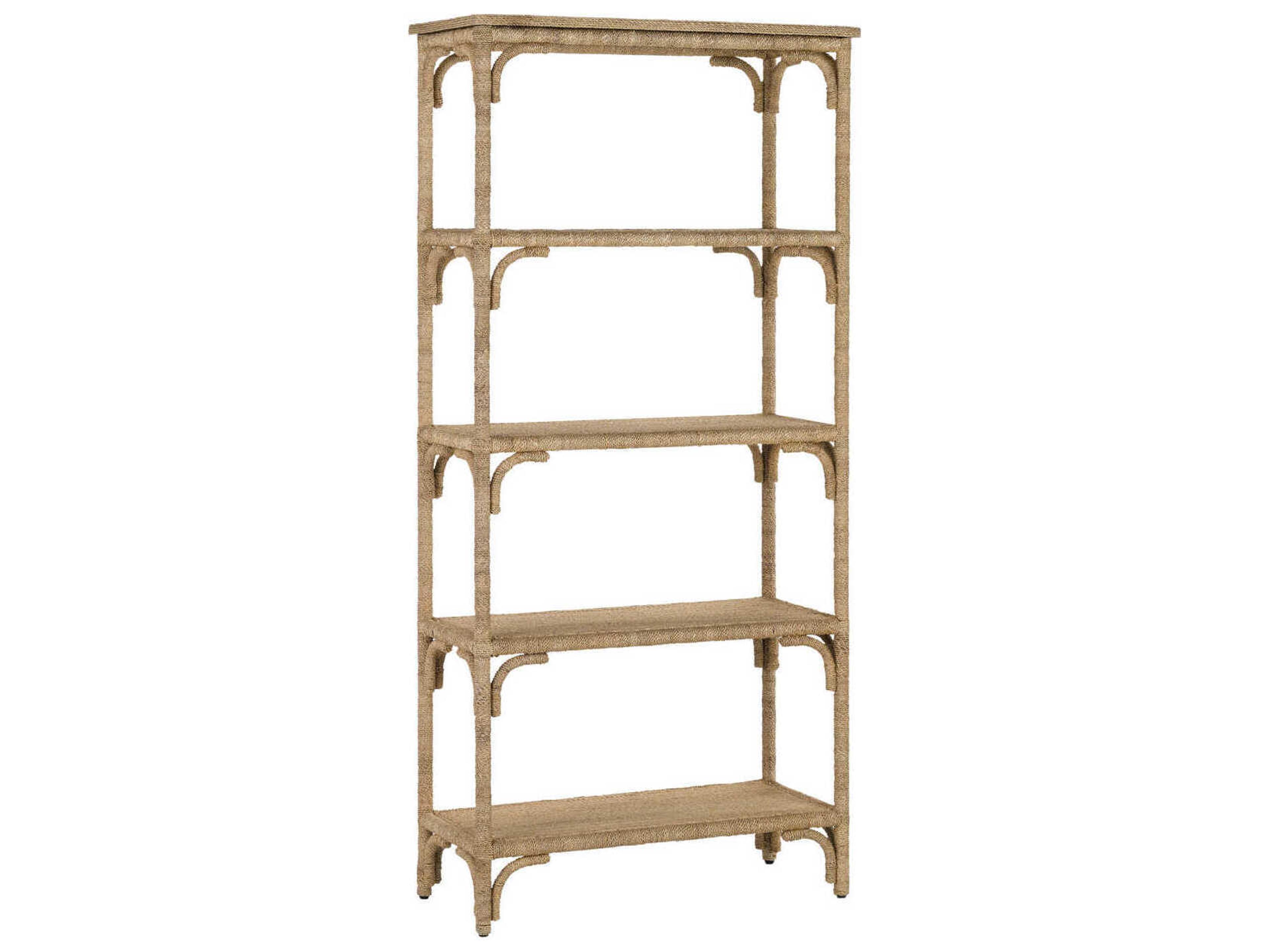 Olisa Natural / Washed Wood Etagere