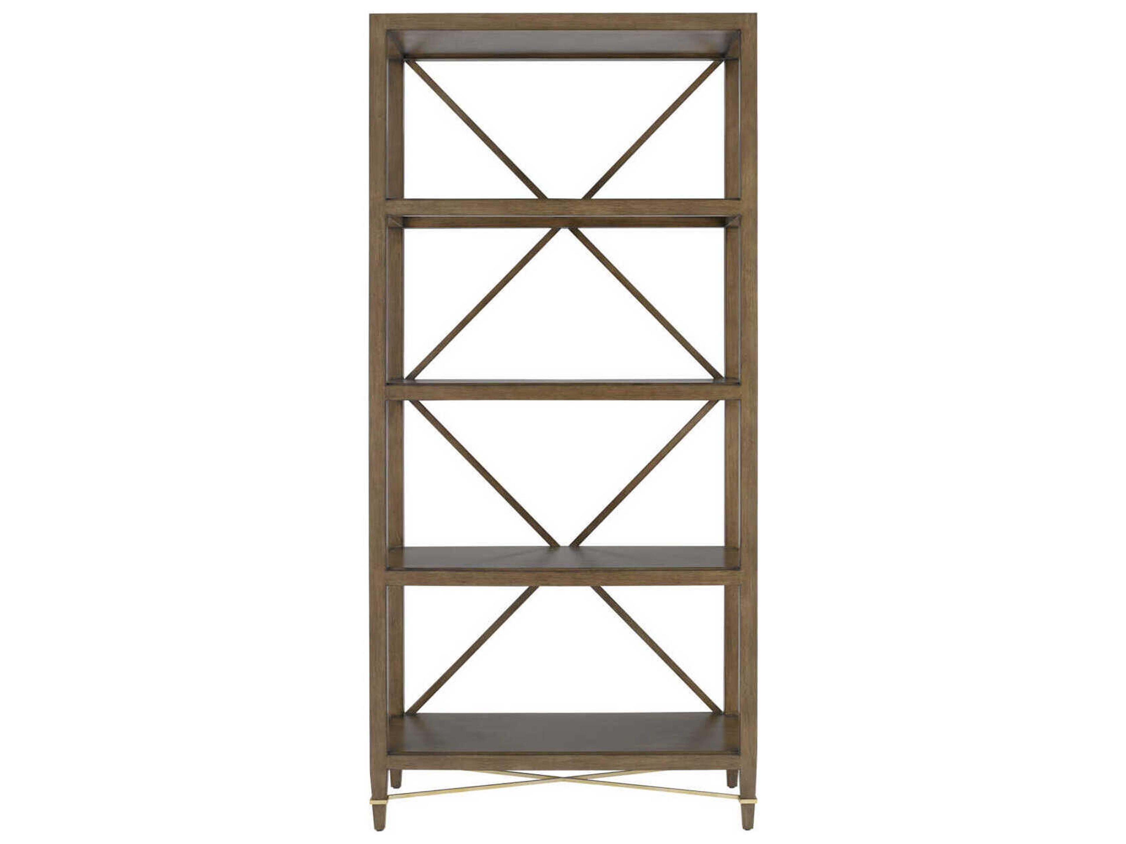 Currey & Company Verona Chanterelle / Champagne Etagere