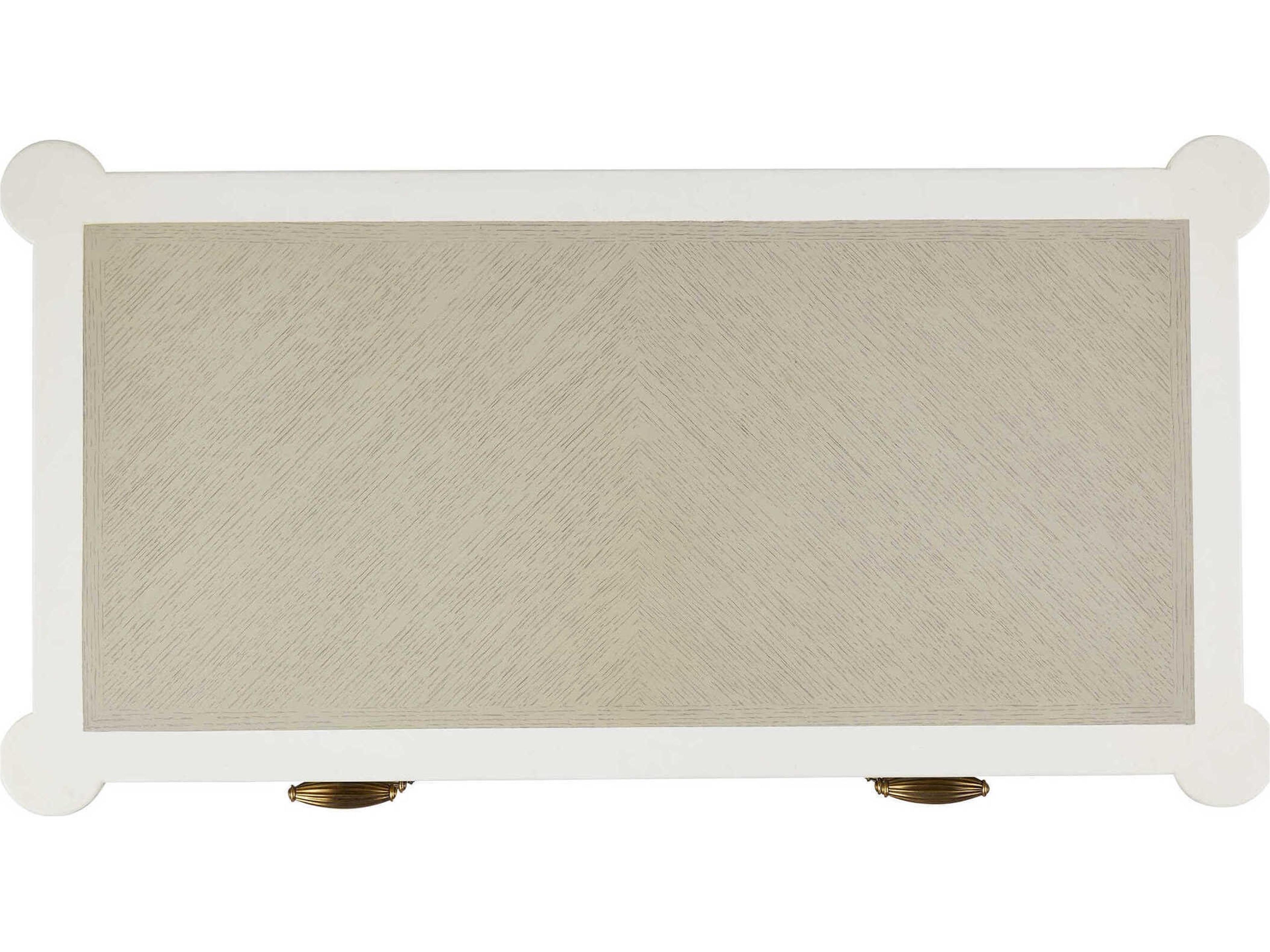 Currey & Company Aster 3-Drawers Mahogany Wood Chest Nightstand