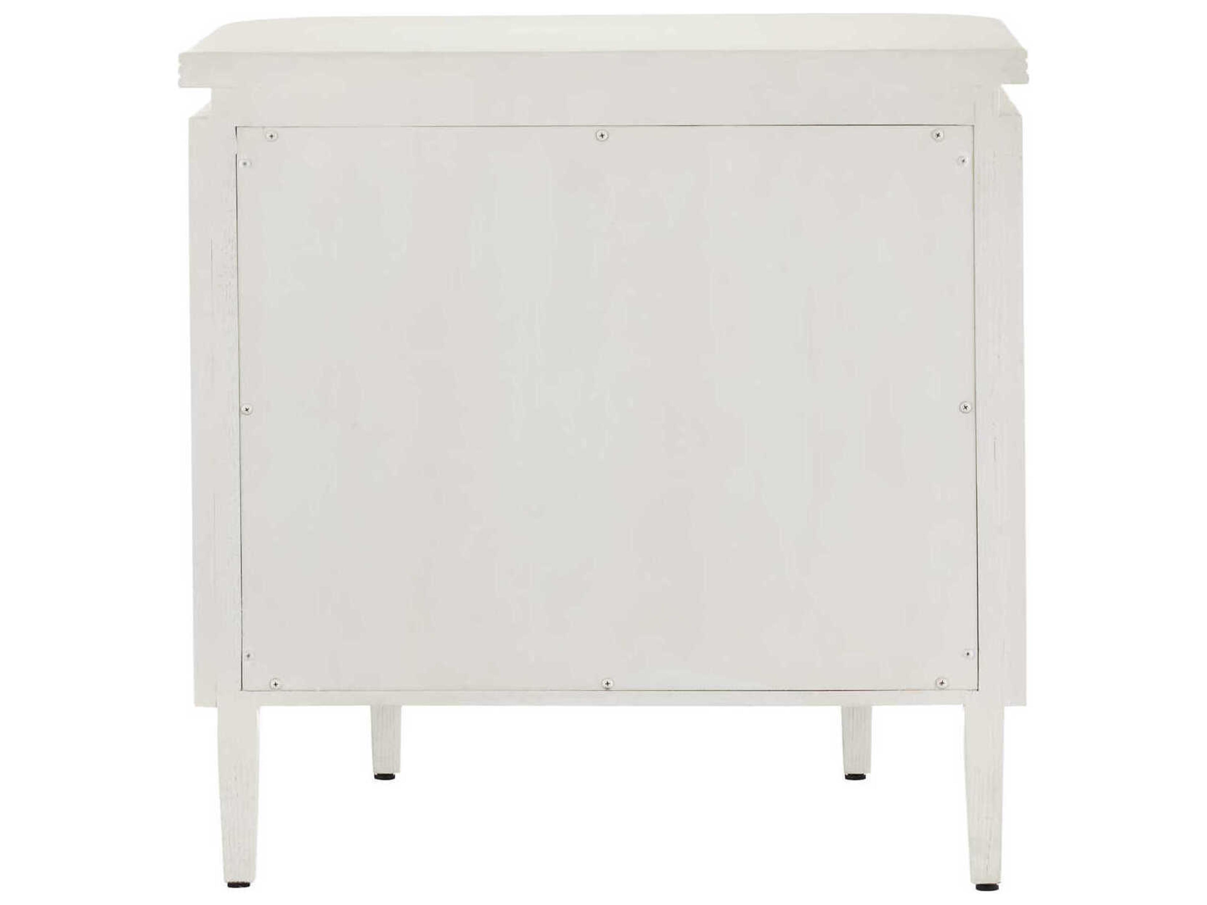 Currey & Company Briallen 2-Drawers Oak Wood Nightstand