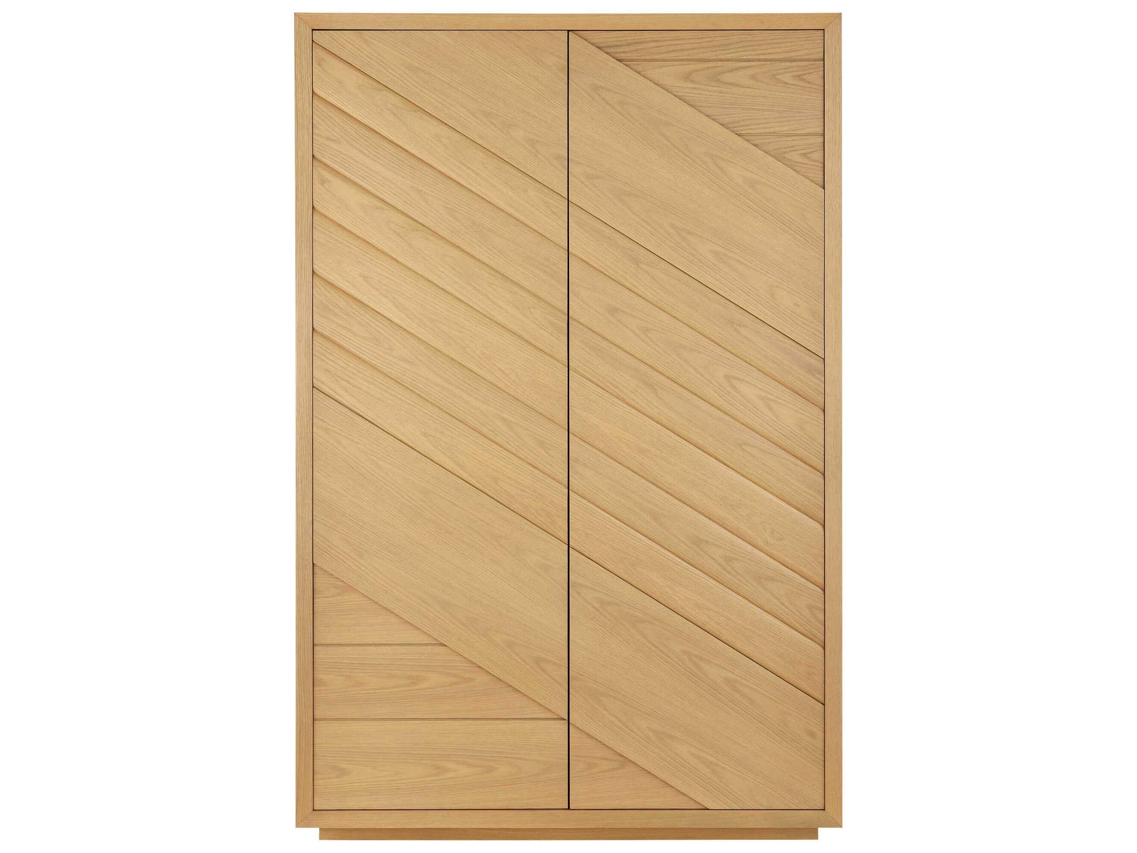 Currey & Company Margot Satin Brown Oak Wood Accent Chest