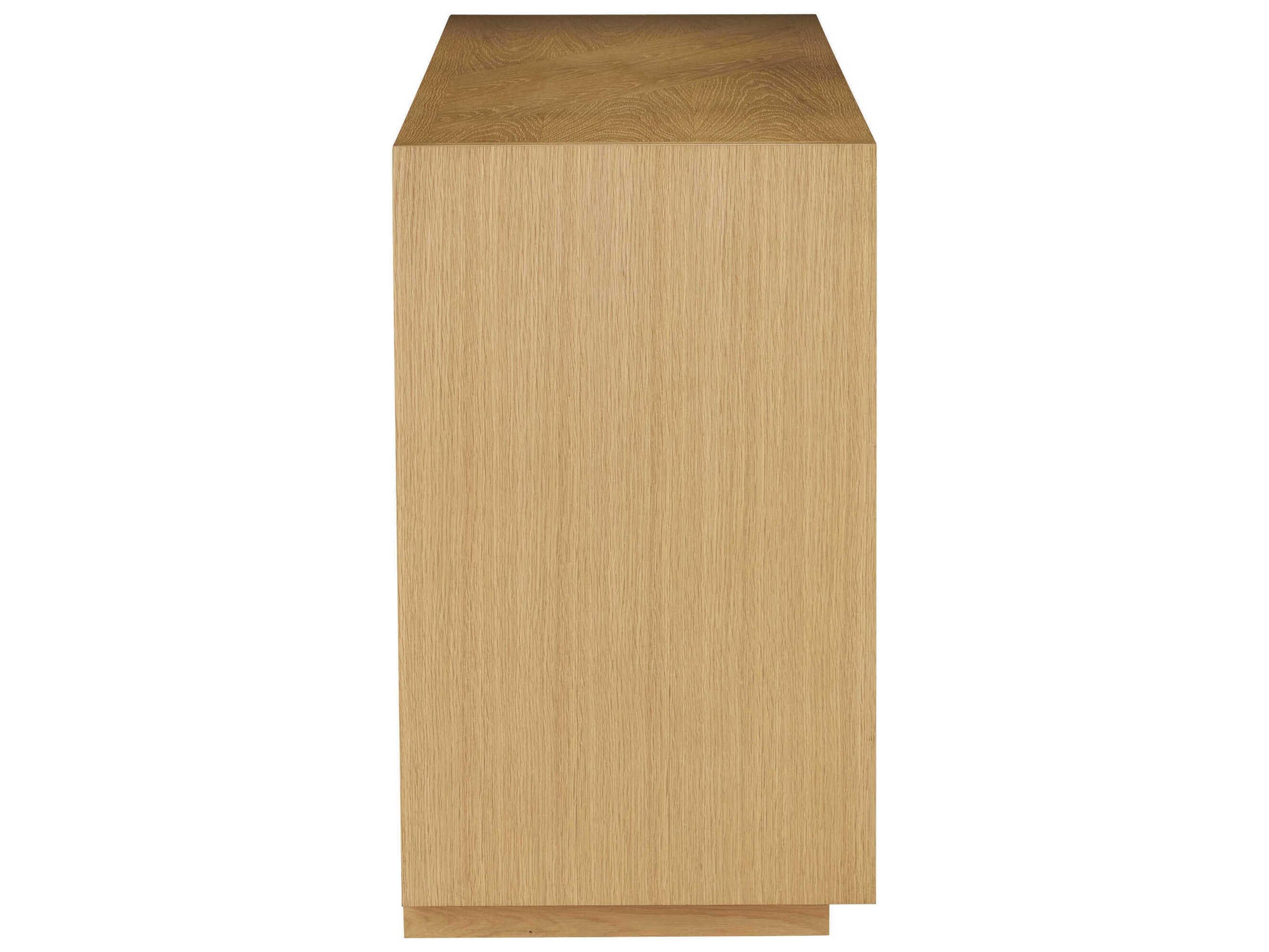 Currey & Company Margot 84" Oak Wood Satin Brown Sideboard