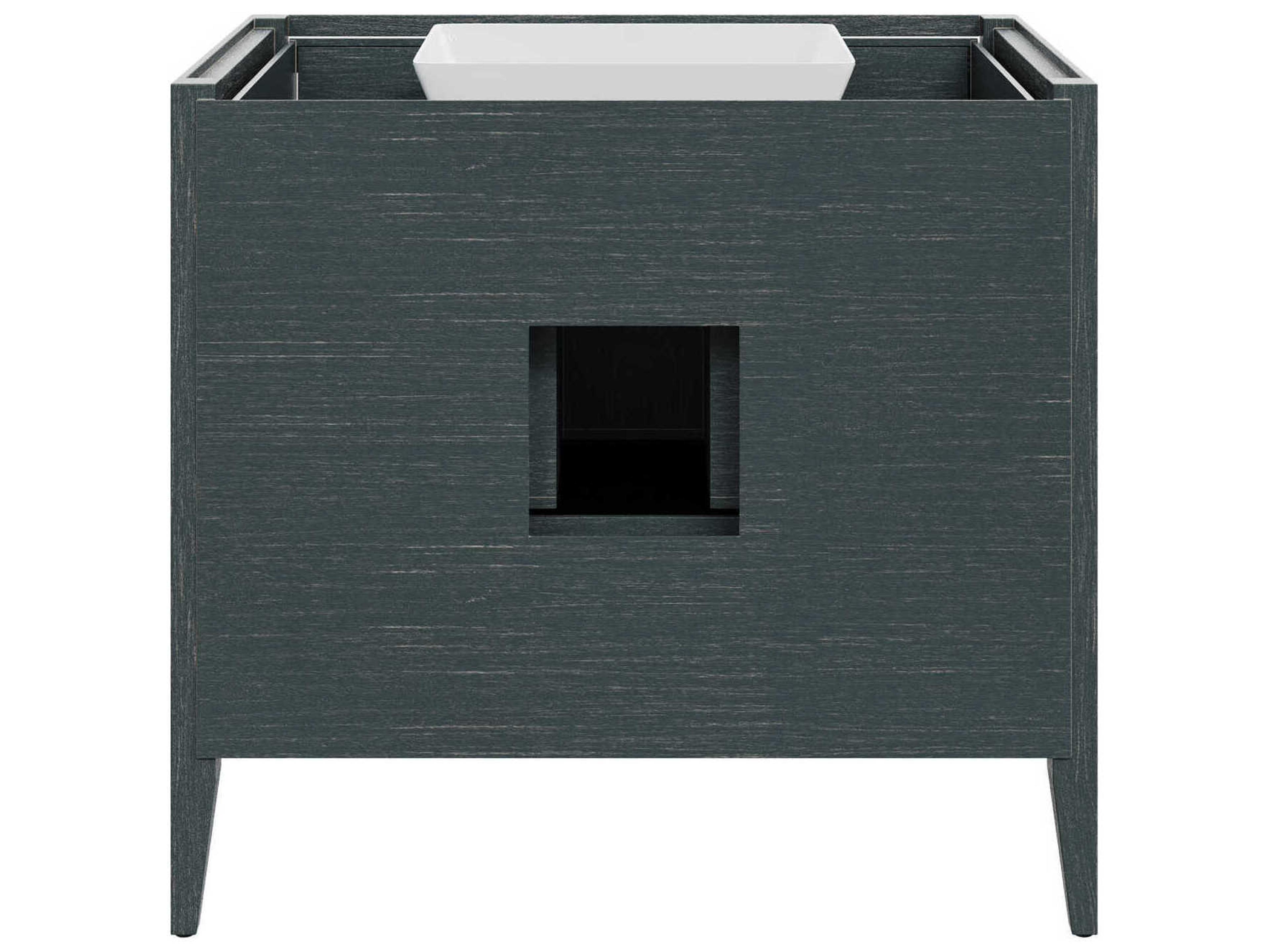 Currey & Company Santos 36" Vintage Navy Vanity