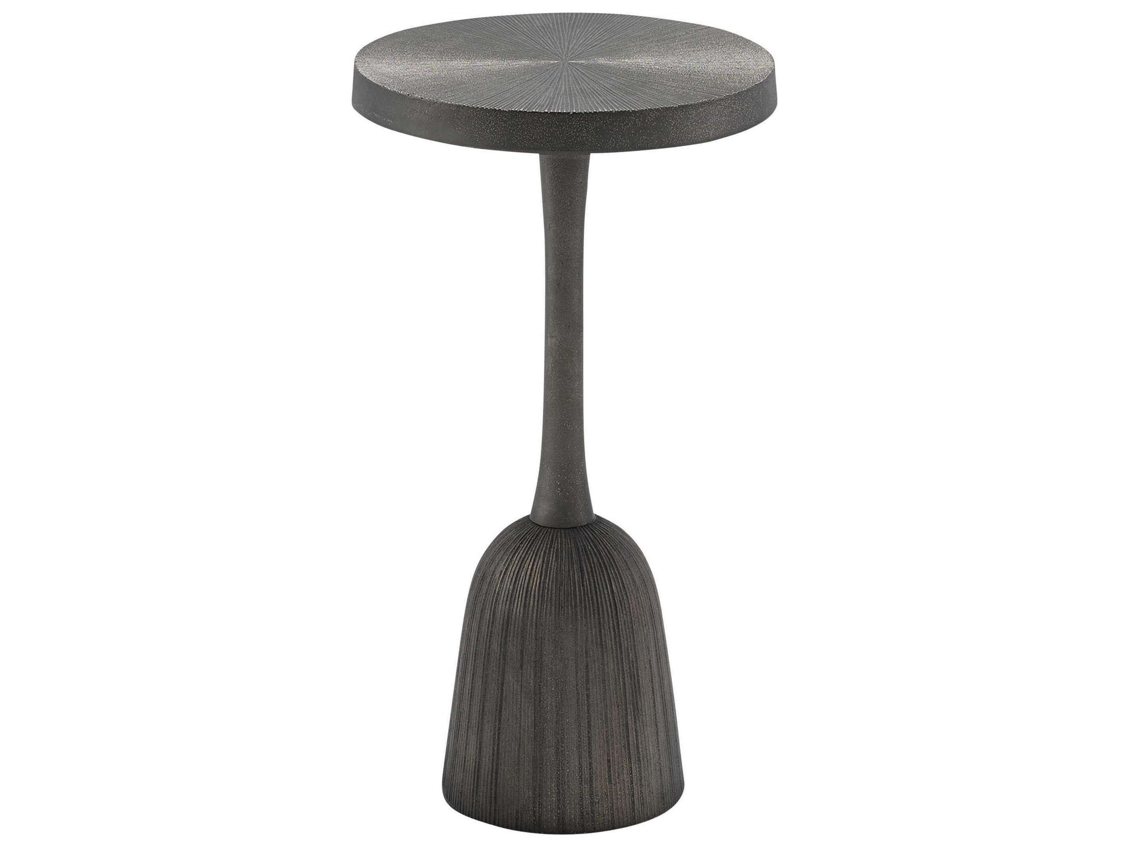 urrey & Company Tulee Round Metal End Table