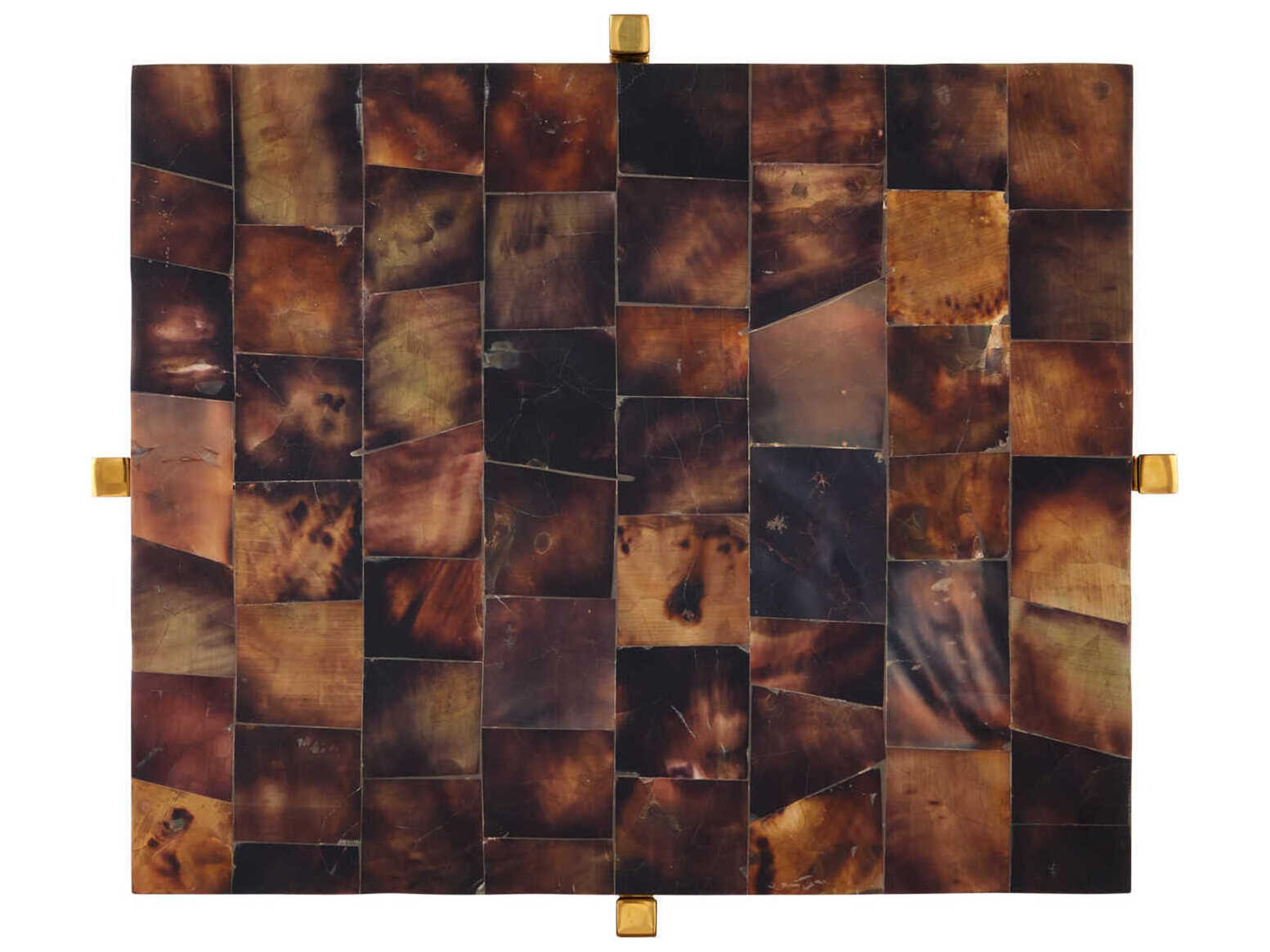 Currey & Company Casey Brown End Table