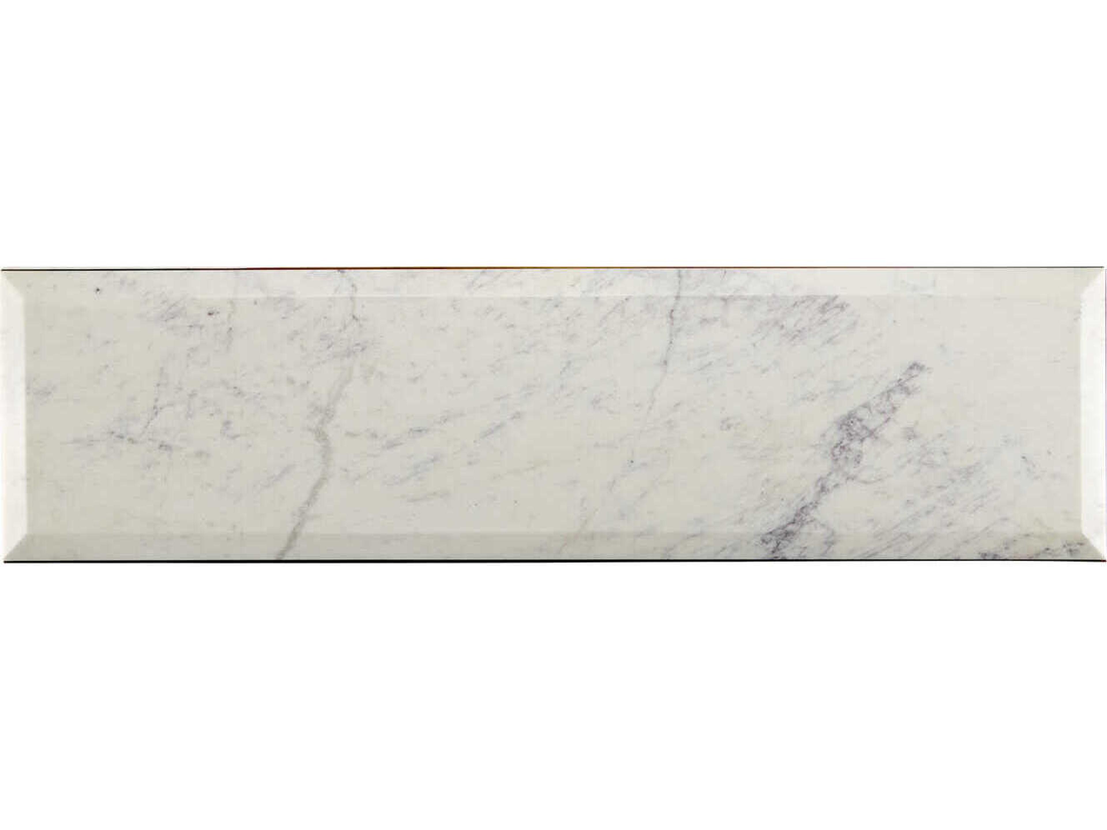 Currey & Company Oblique Marble Console Table