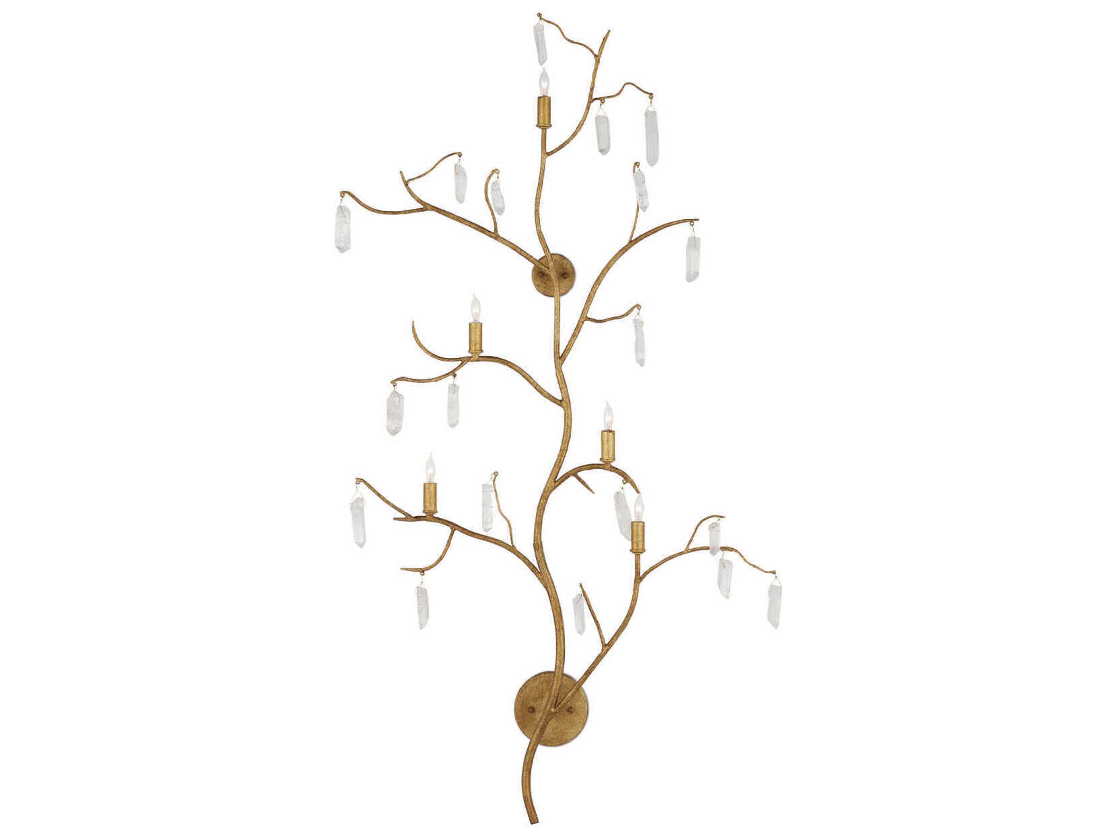 Forest Light Wall Sconce Aviva Stanoff Gold