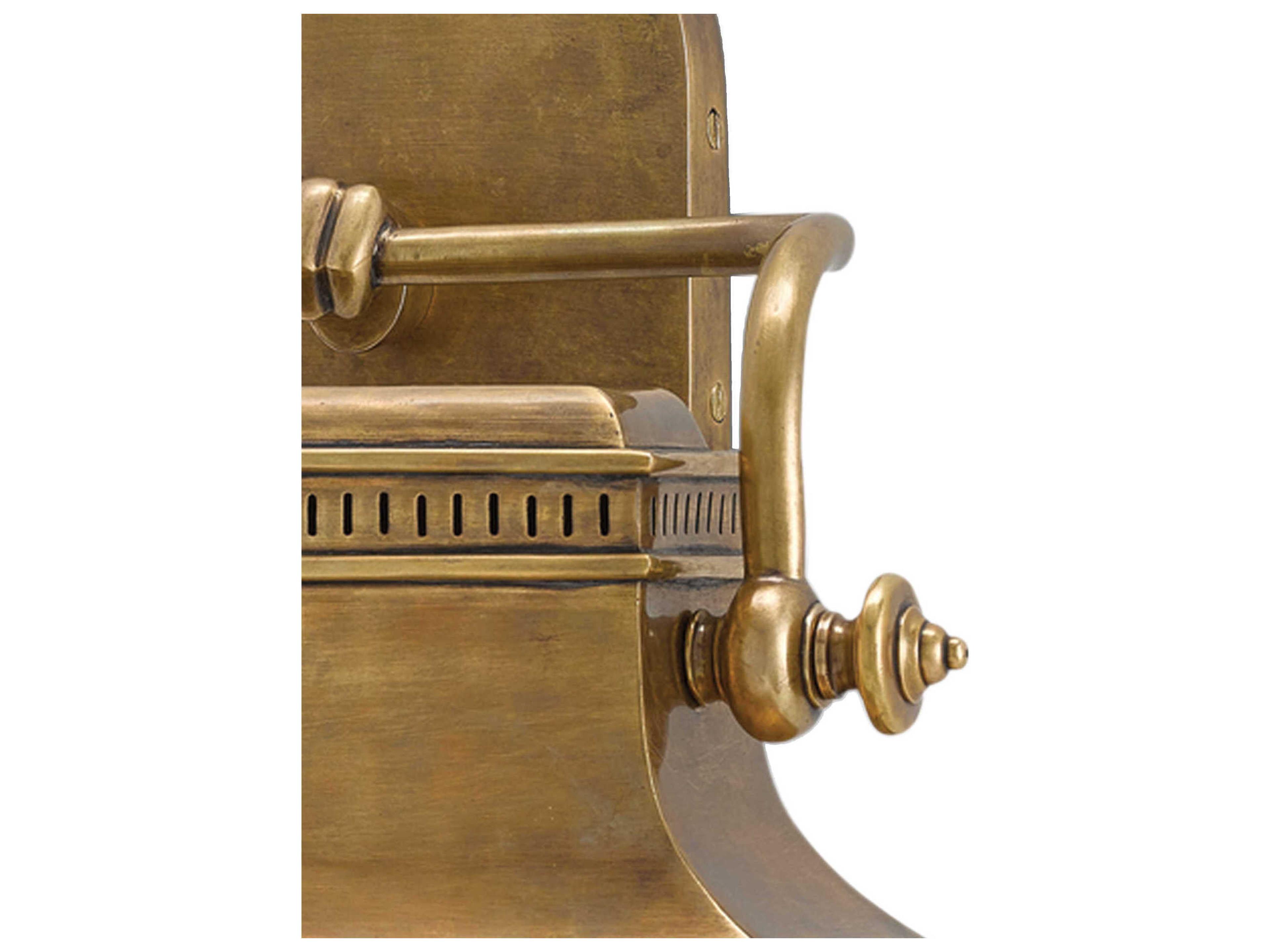 Currey & Company Bunny Williams 1-Light Vintage Brass Wall Sconce