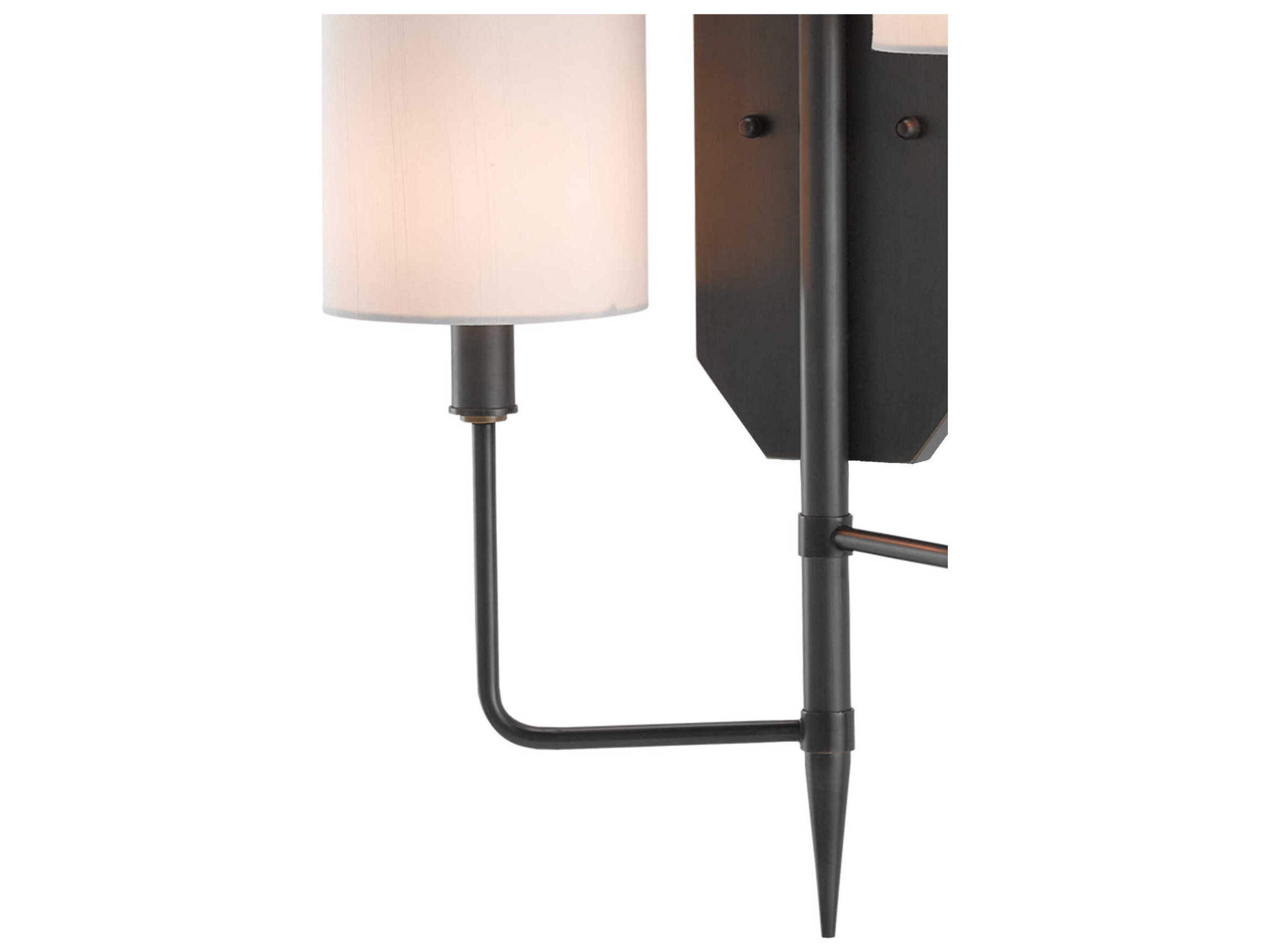 Currey & Company Knowsley 3-Light Oil Rubbed Bronze Wall Sconce