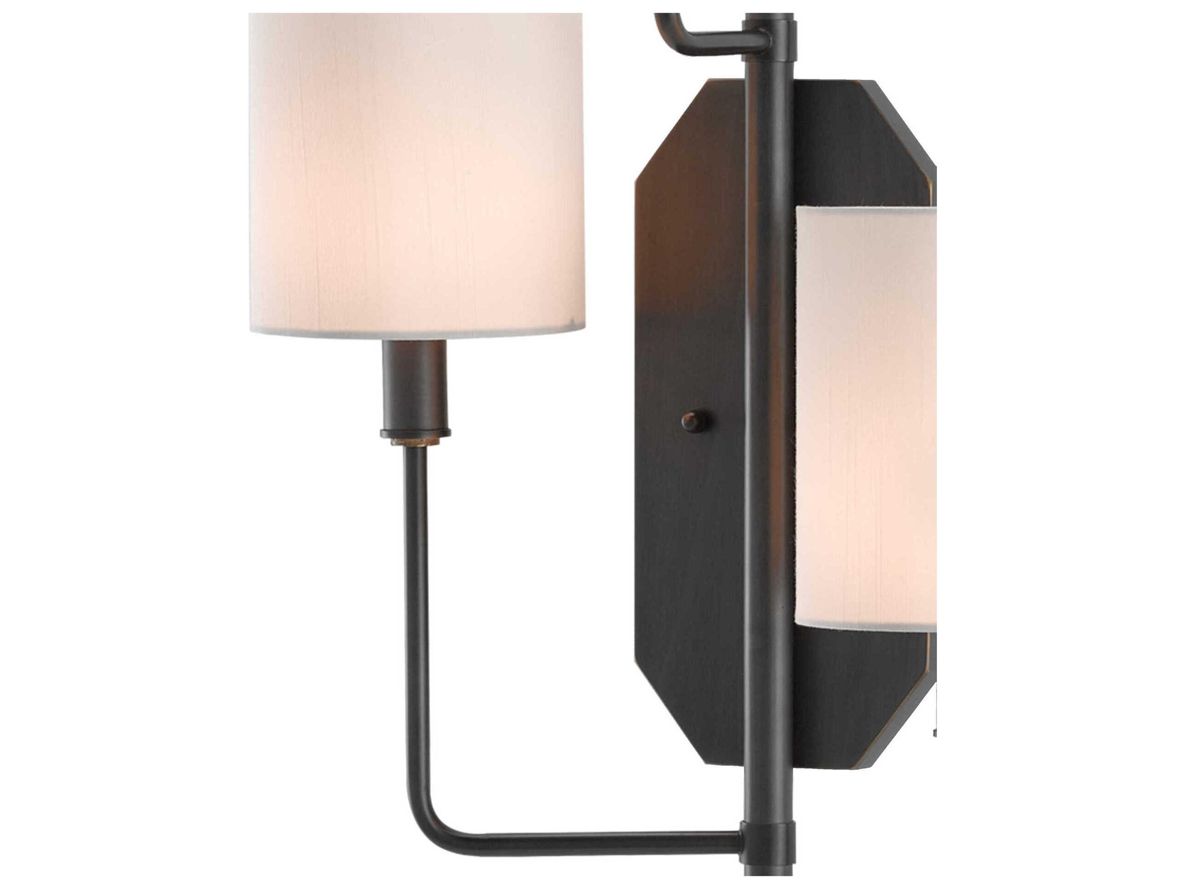 Currey & Company Knowsley 3-Light Oil Rubbed Bronze Wall Sconce