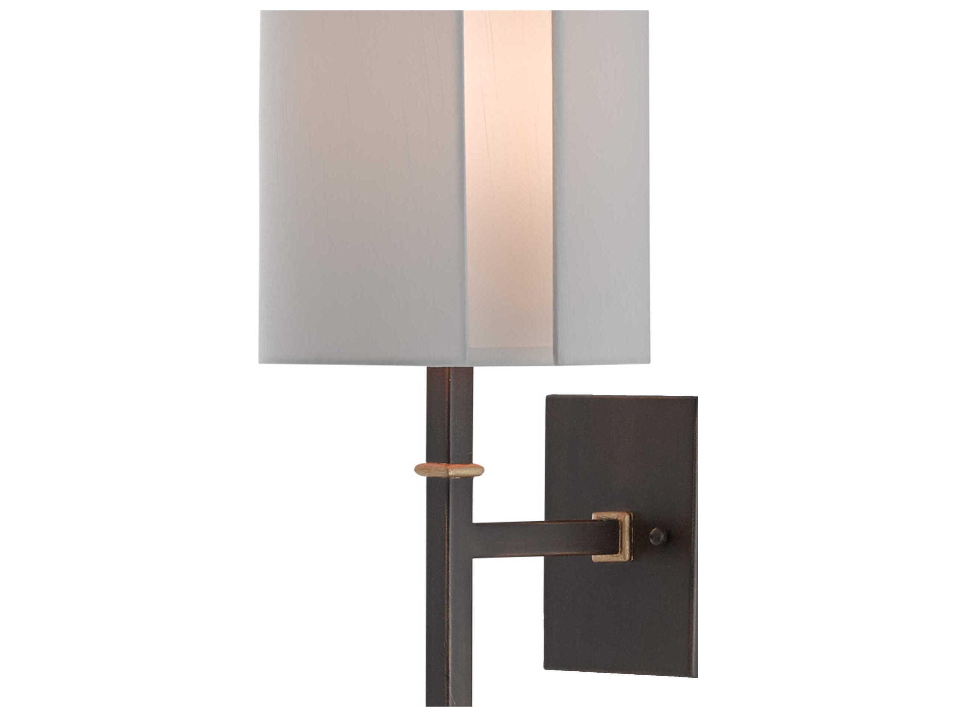 Currey & Company Rocher 1-Light Bronze Wall Sconce