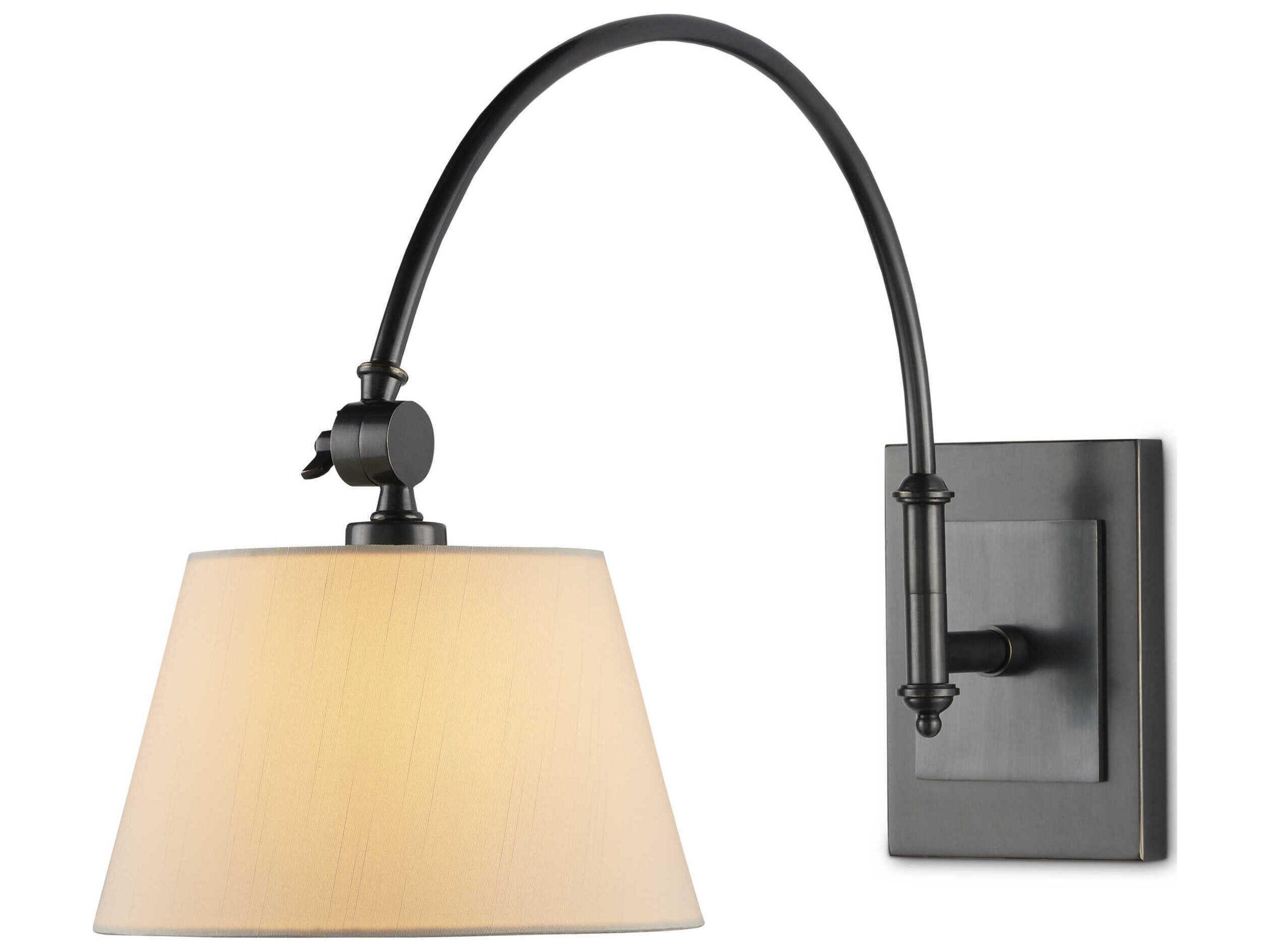 Currey & Company Ashby 1-Light Oil Rubbed Bronze Wall Sconce