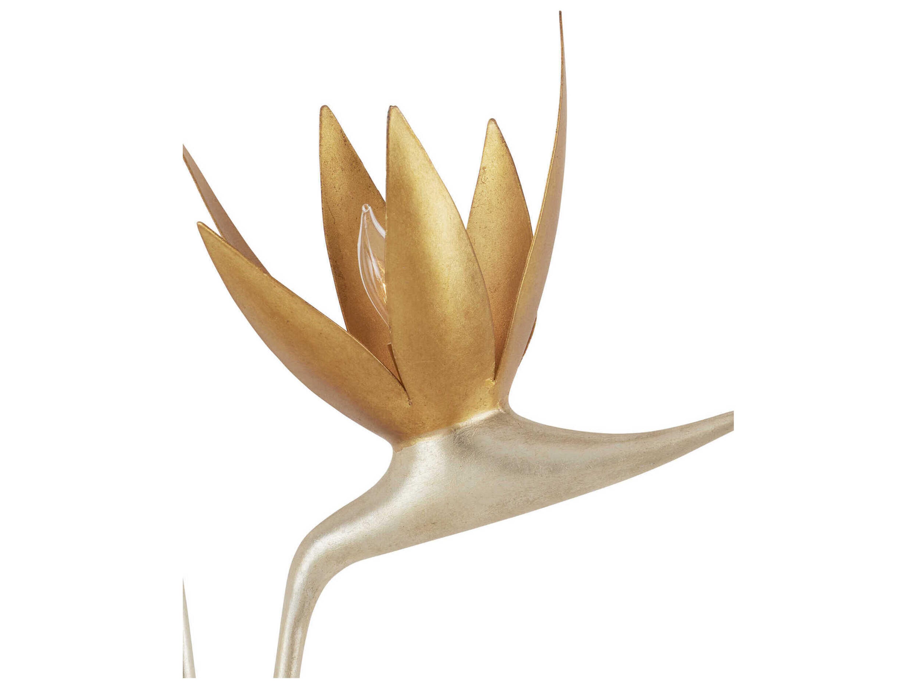 Currey & Company Paradiso 2-Light Gold Wall Sconce