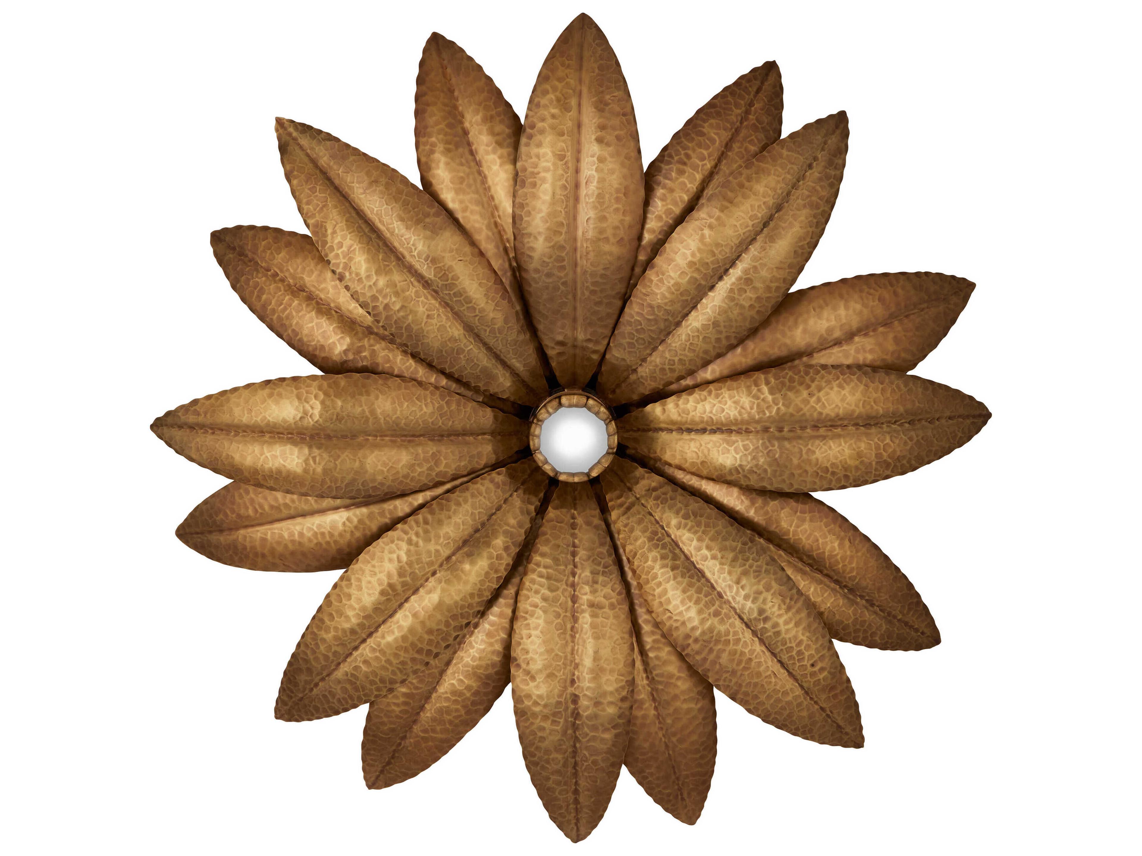 Currey & Company Alithea 1-Light Antique Brass Wall Sconce