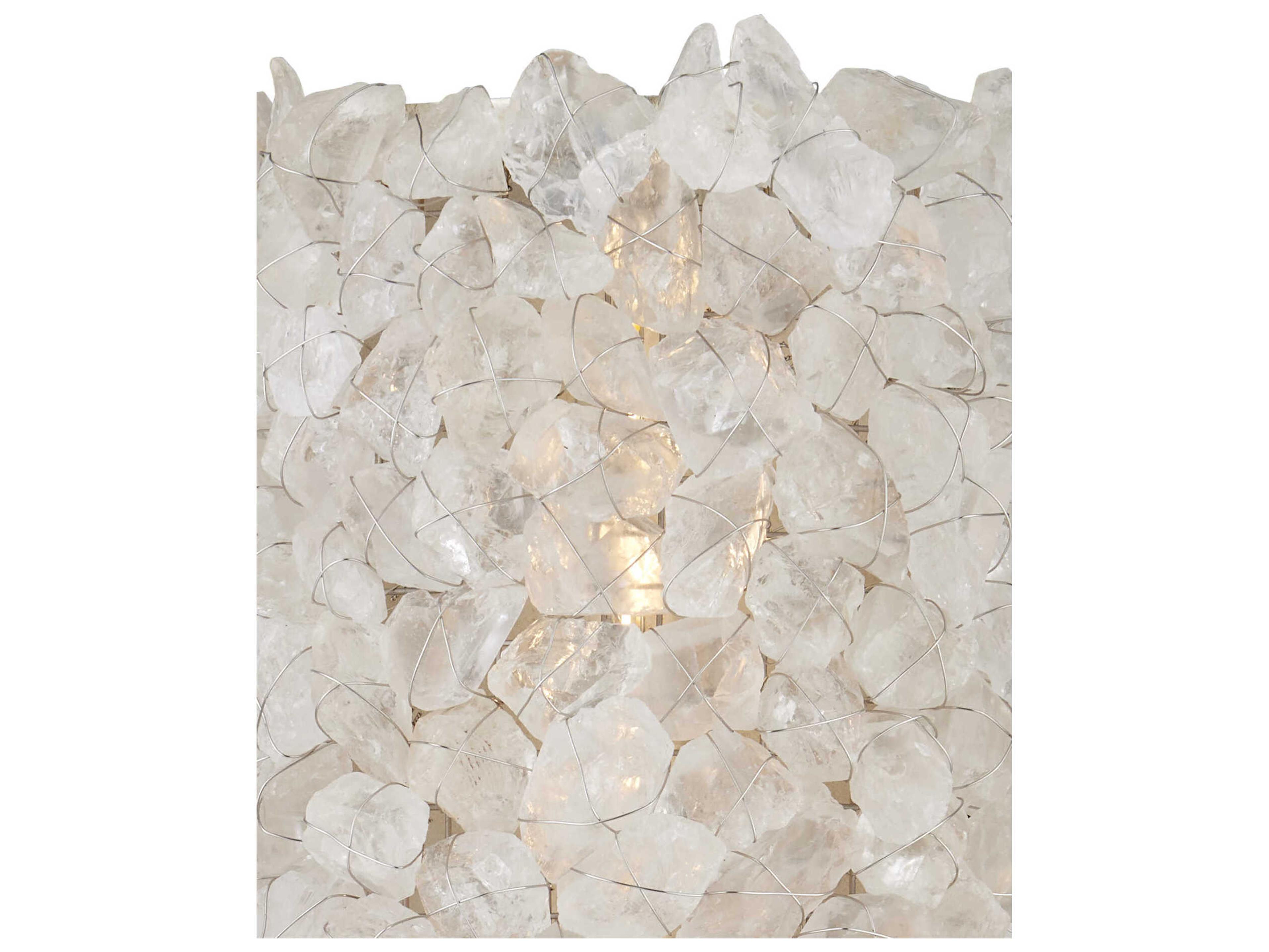 Currey & Company Iconoclast 1-Light Silver Wall Sconce