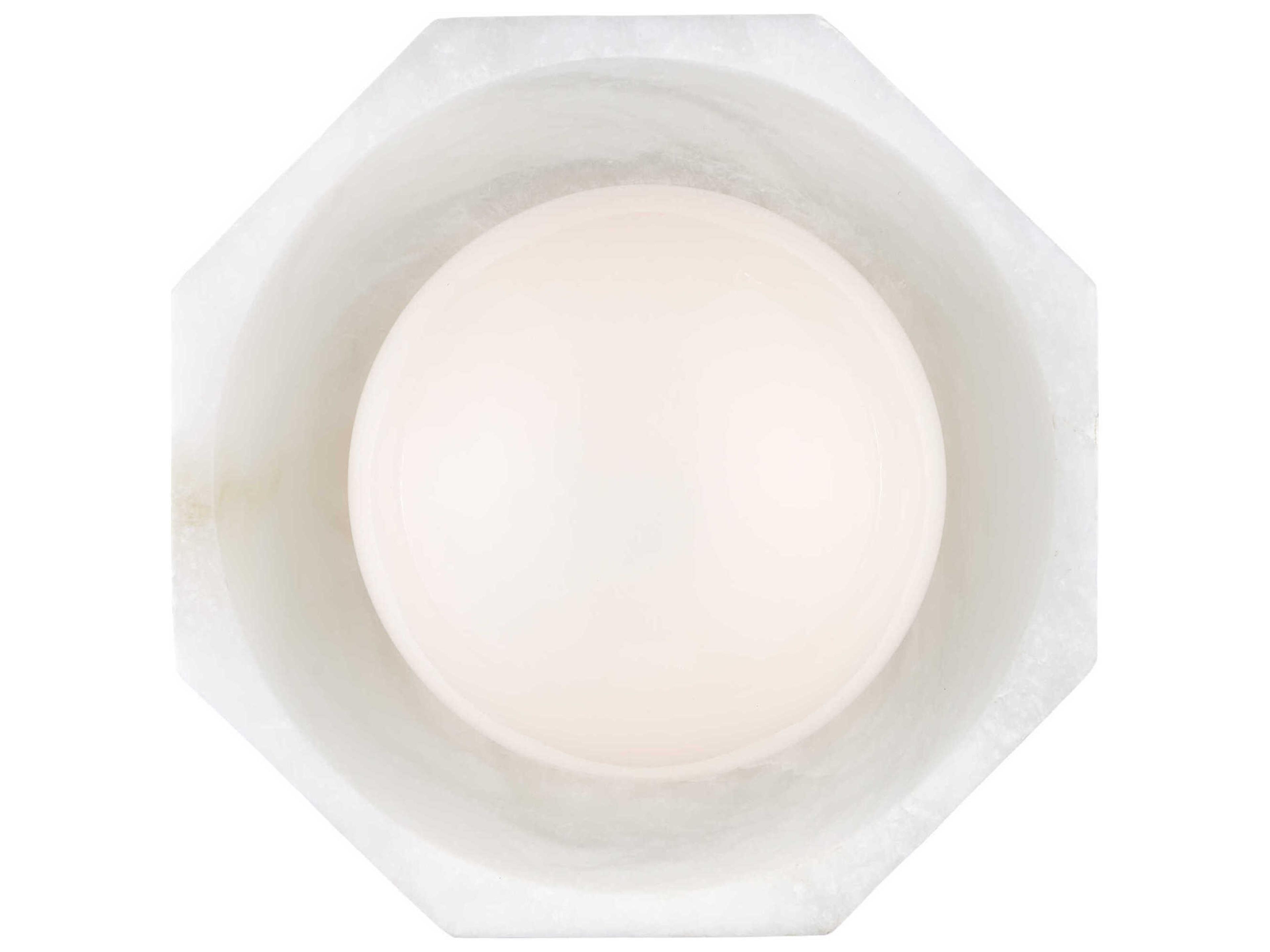 Currey & Company Waystone 1-Light Natural White Wall Sconce