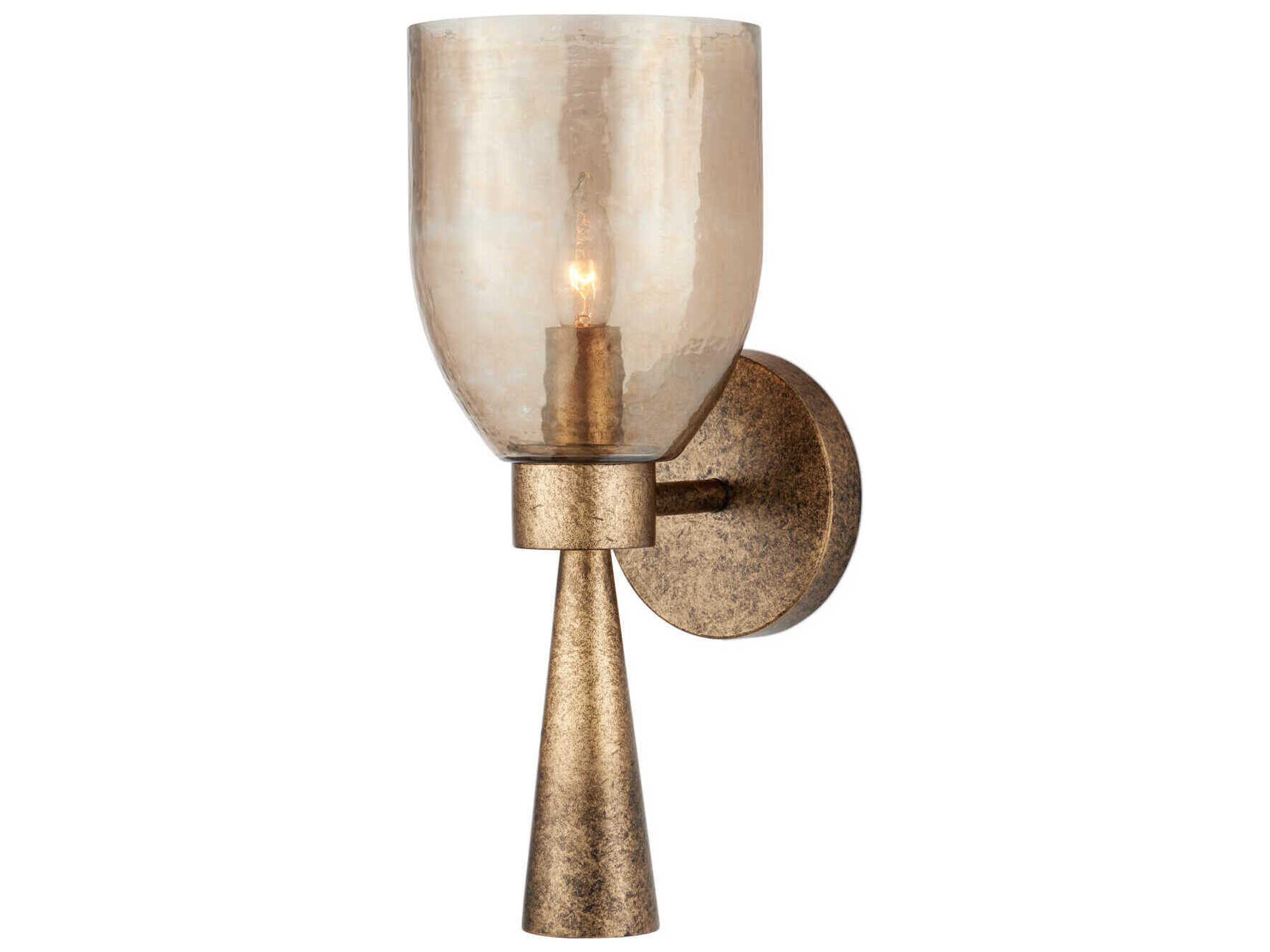 Woburn 1-Light Copper Brown Gold Wall Sconce