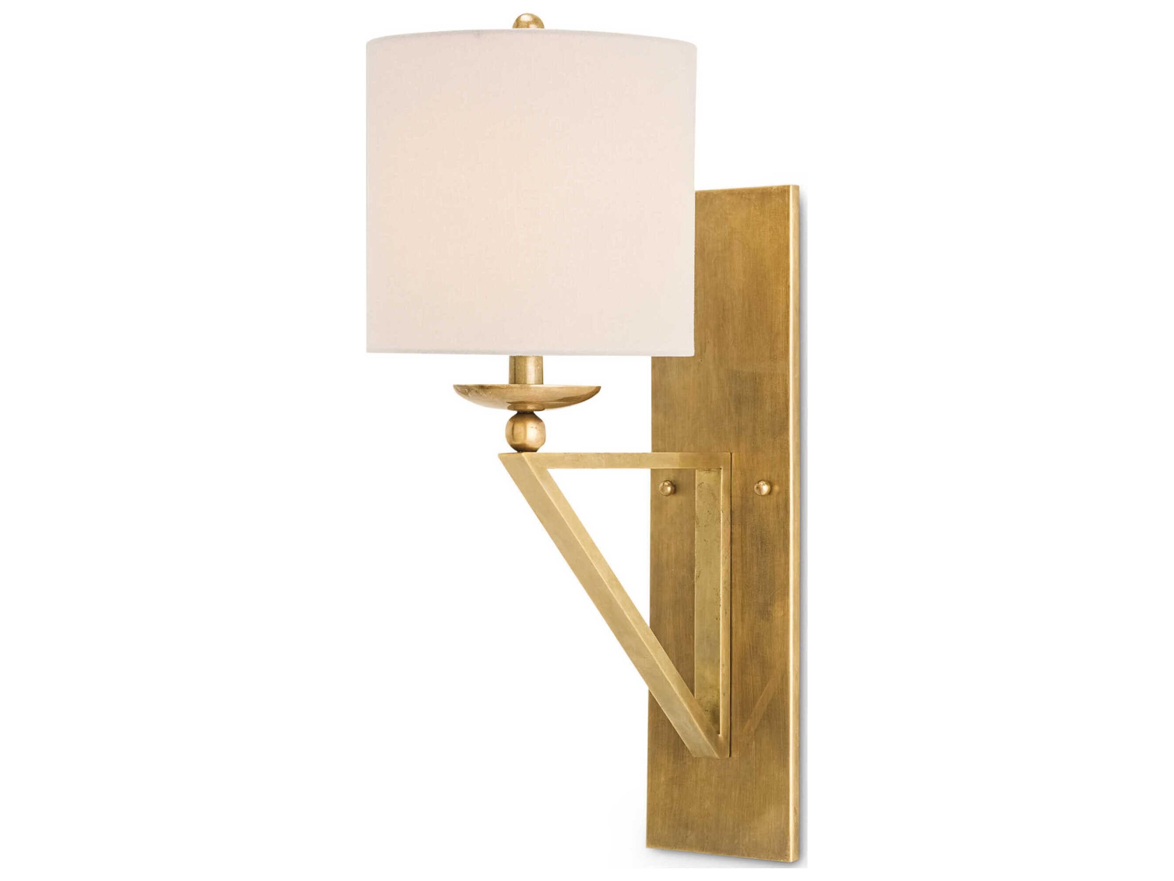 Currey & Company Anthology Vintage Brass Wall Sconce