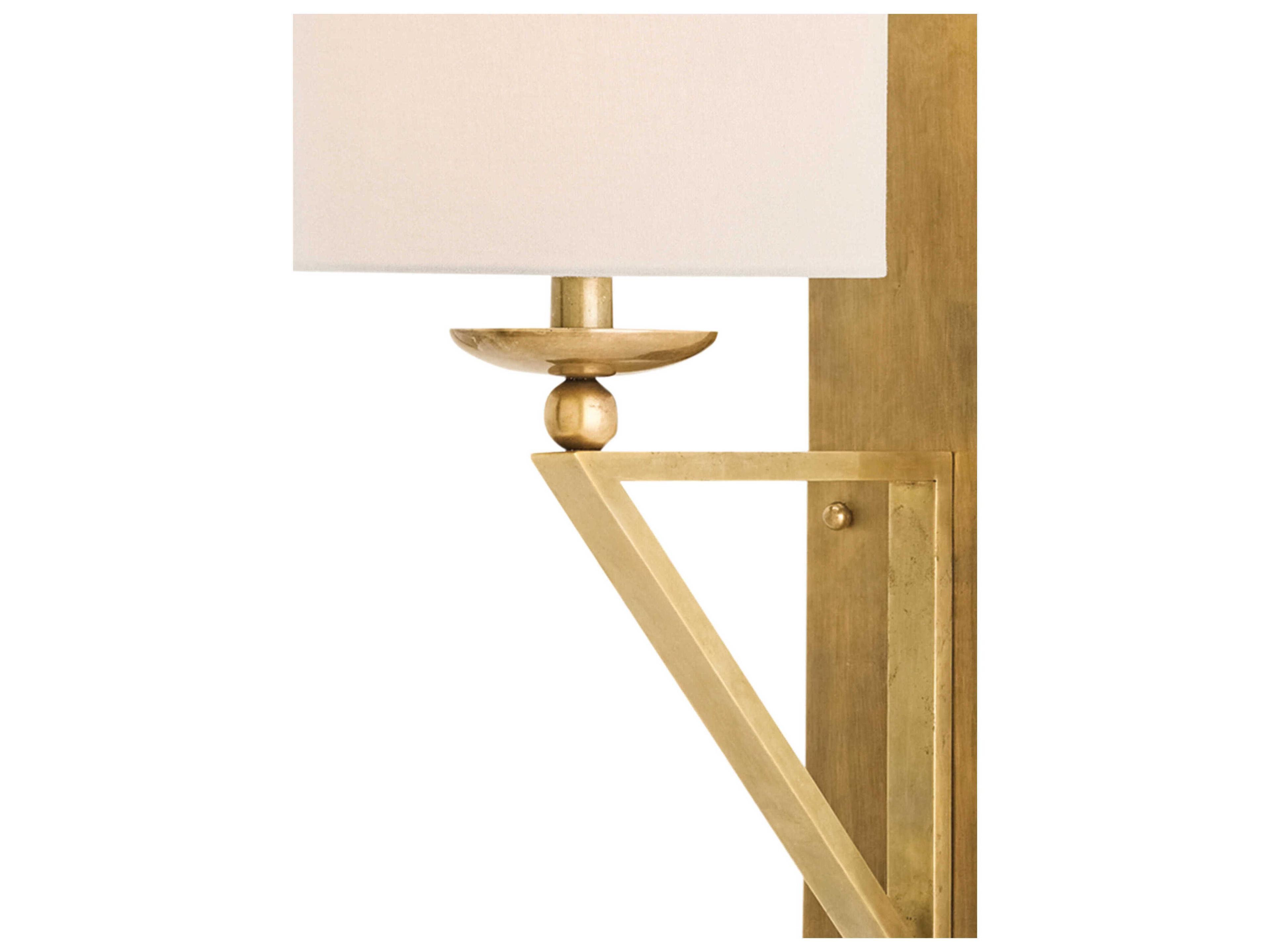 Currey & Company Anthology Vintage Brass Wall Sconce