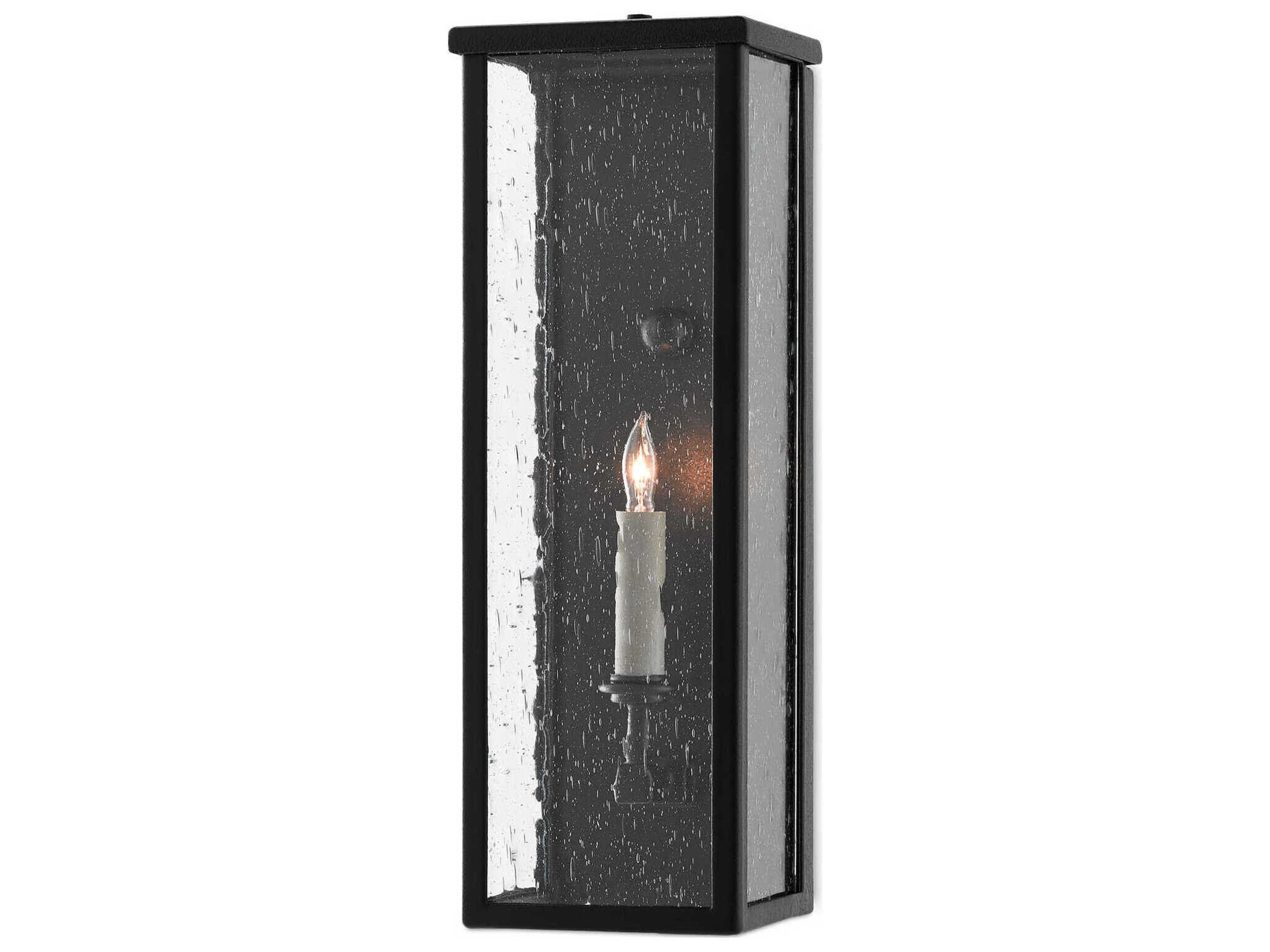 Tanzy 1 - Light Glass Outdoor Wall Light
