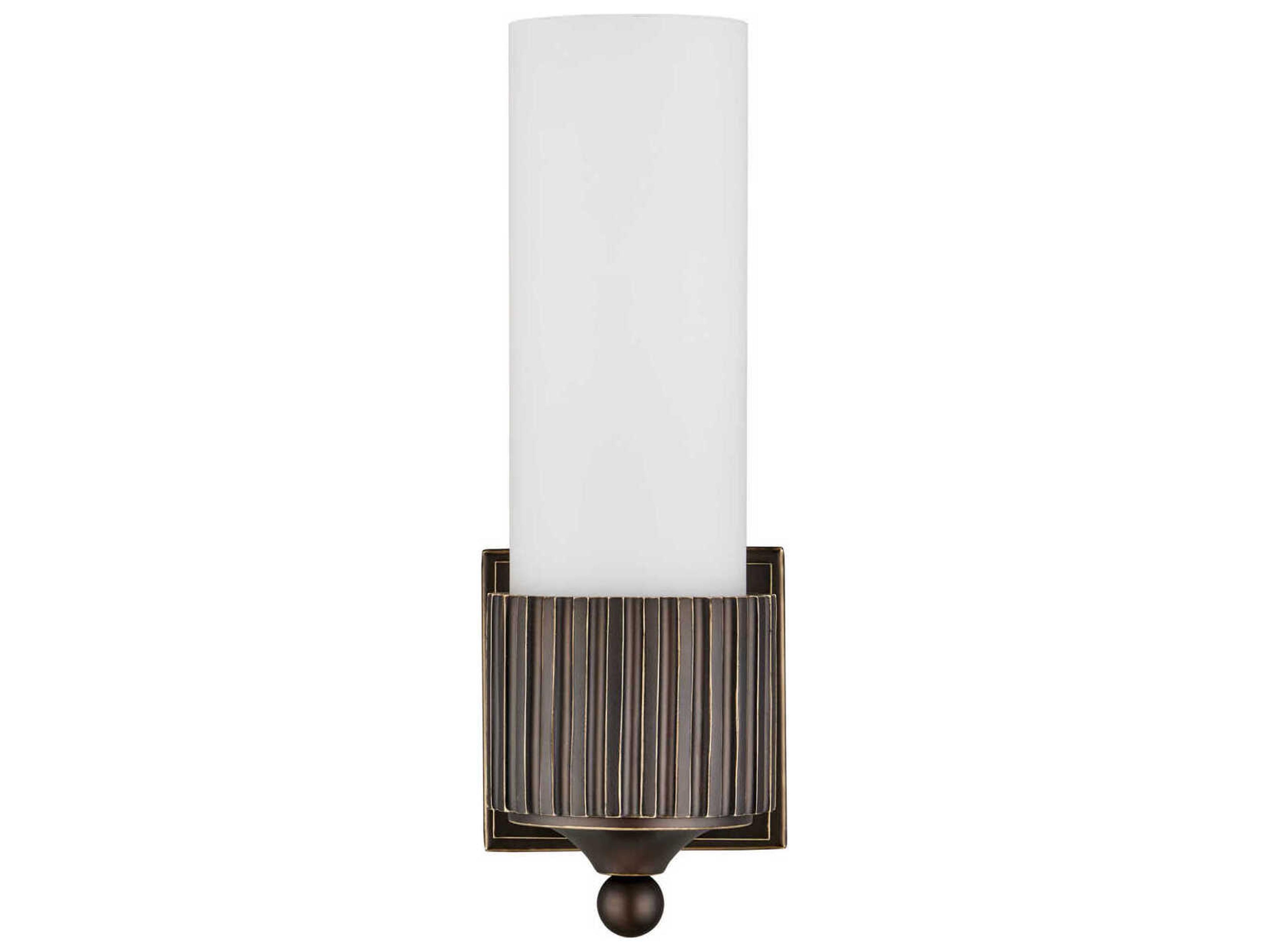 Currey & Company Bryce 1-Light Oil Rubbed Bronze Wall Sconce