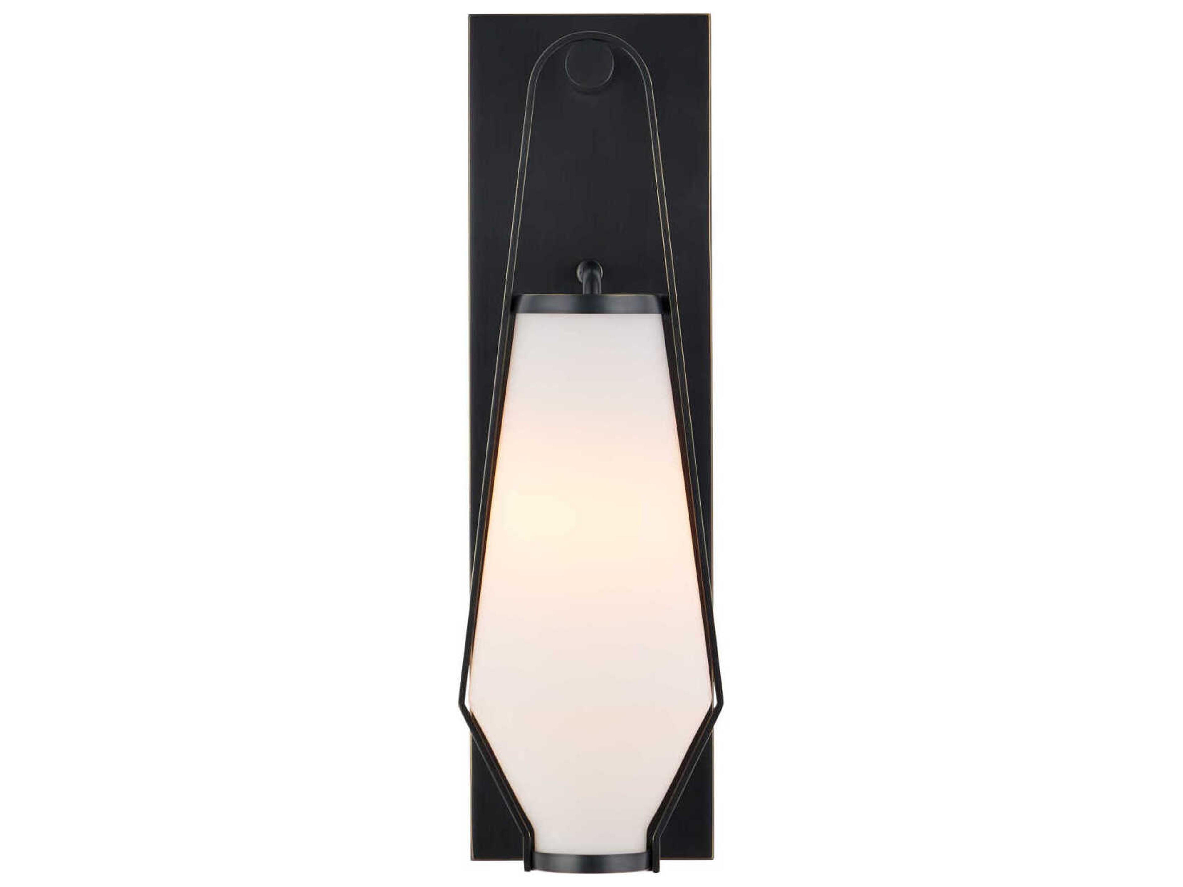 Currey & Company Brompton 1-Light Oil Rubbed Bronze Wall Sconce