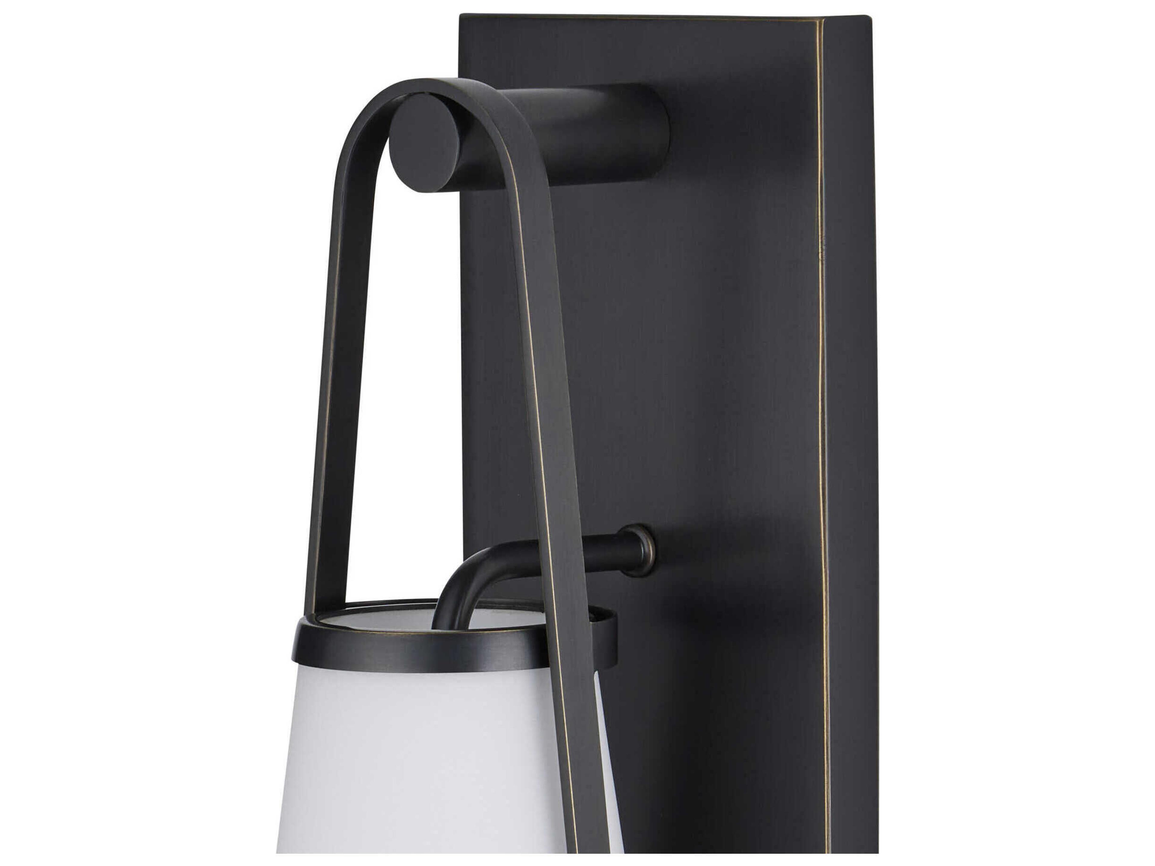 Currey & Company Brompton 1-Light Oil Rubbed Bronze Wall Sconce