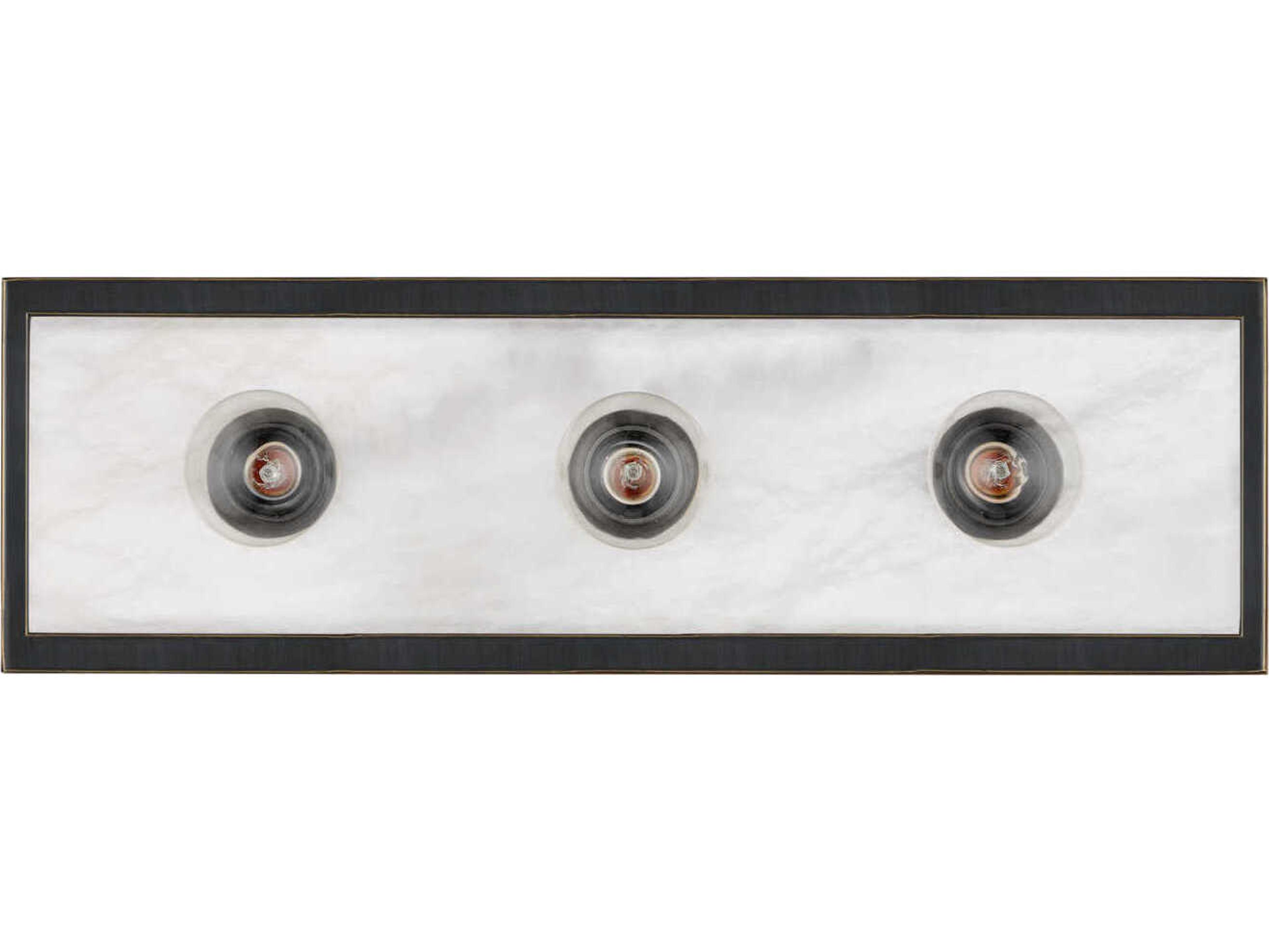 Currey & Company Berdine 3-Light Natural Oil Rubbed Bronze Vanity Light