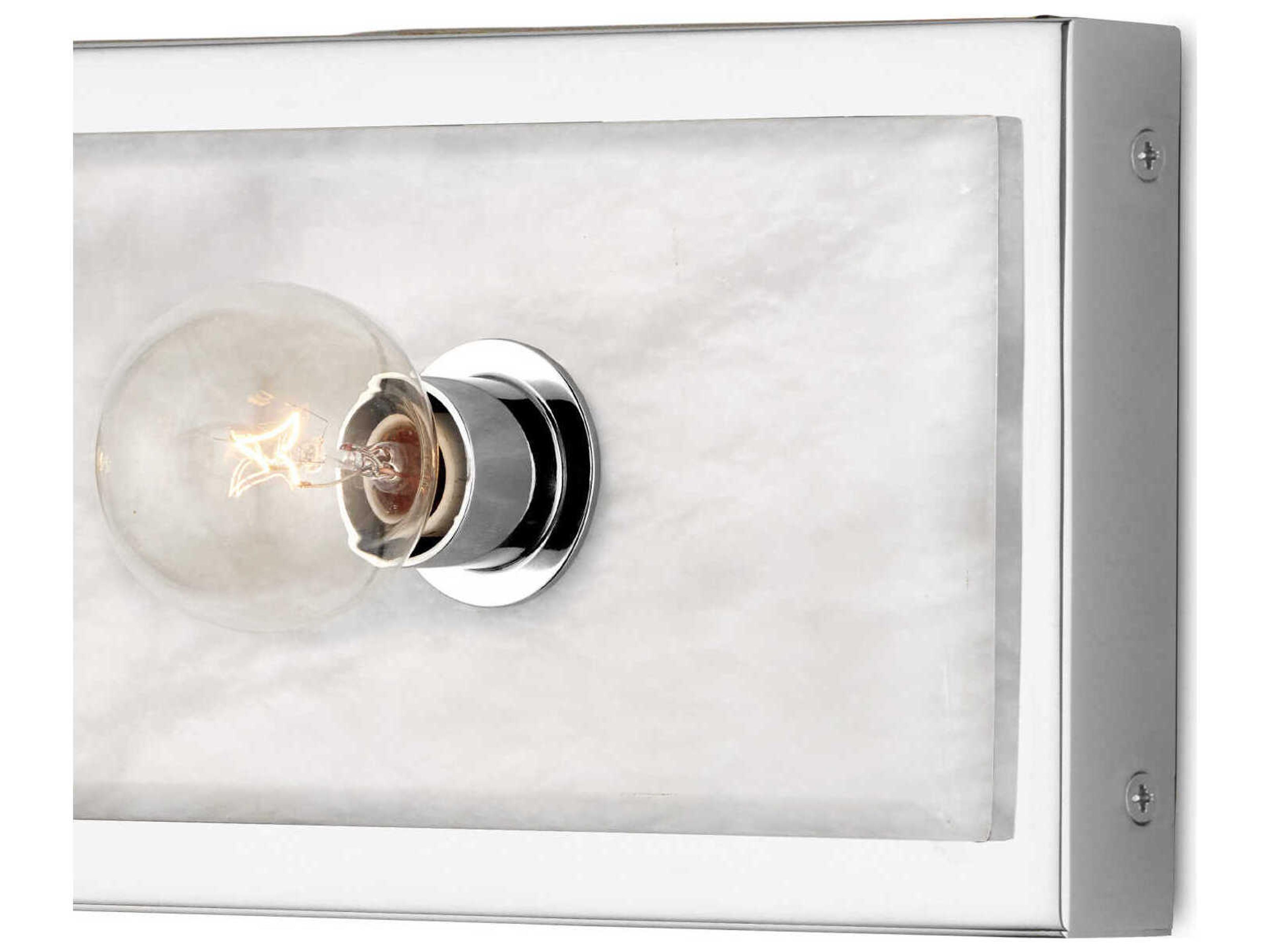 Currey & Company Berdine 3-Light Natural Polished Nickel Vanity Light